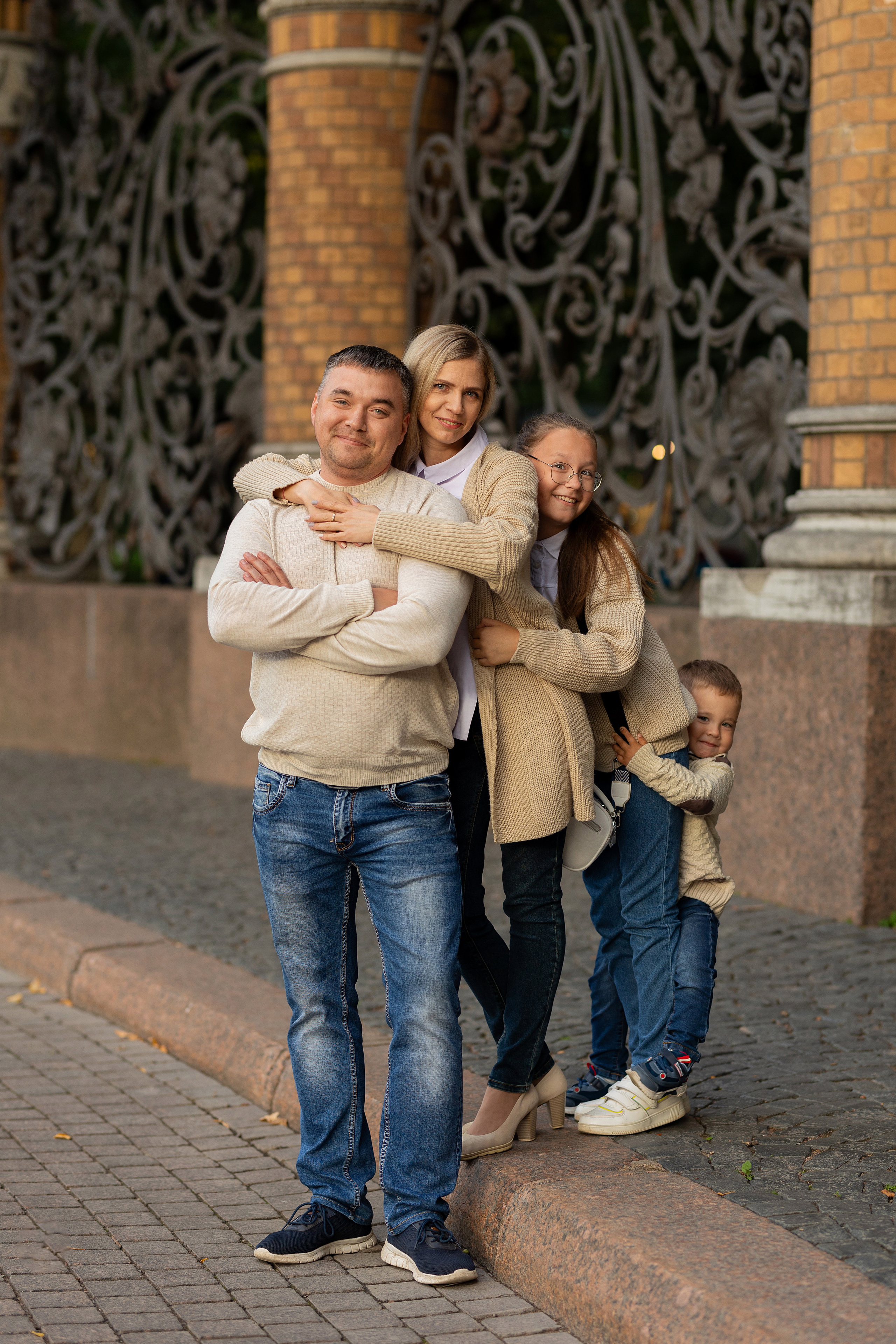 Фотопрогулка в центре города. Семейный и свадебный фотограф в Санкт-Петербурге Татьяна Швыкова