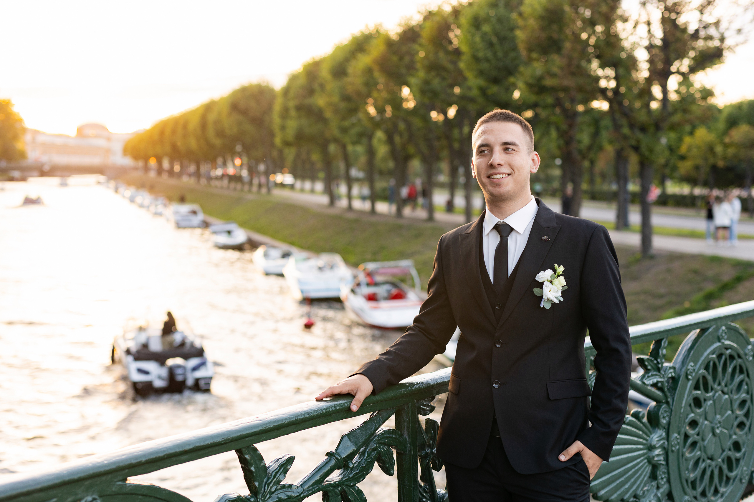 Свадебная фотосессия на закате. Семейный и свадебный фотограф в Санкт-Петербурге Татьяна Швыкова