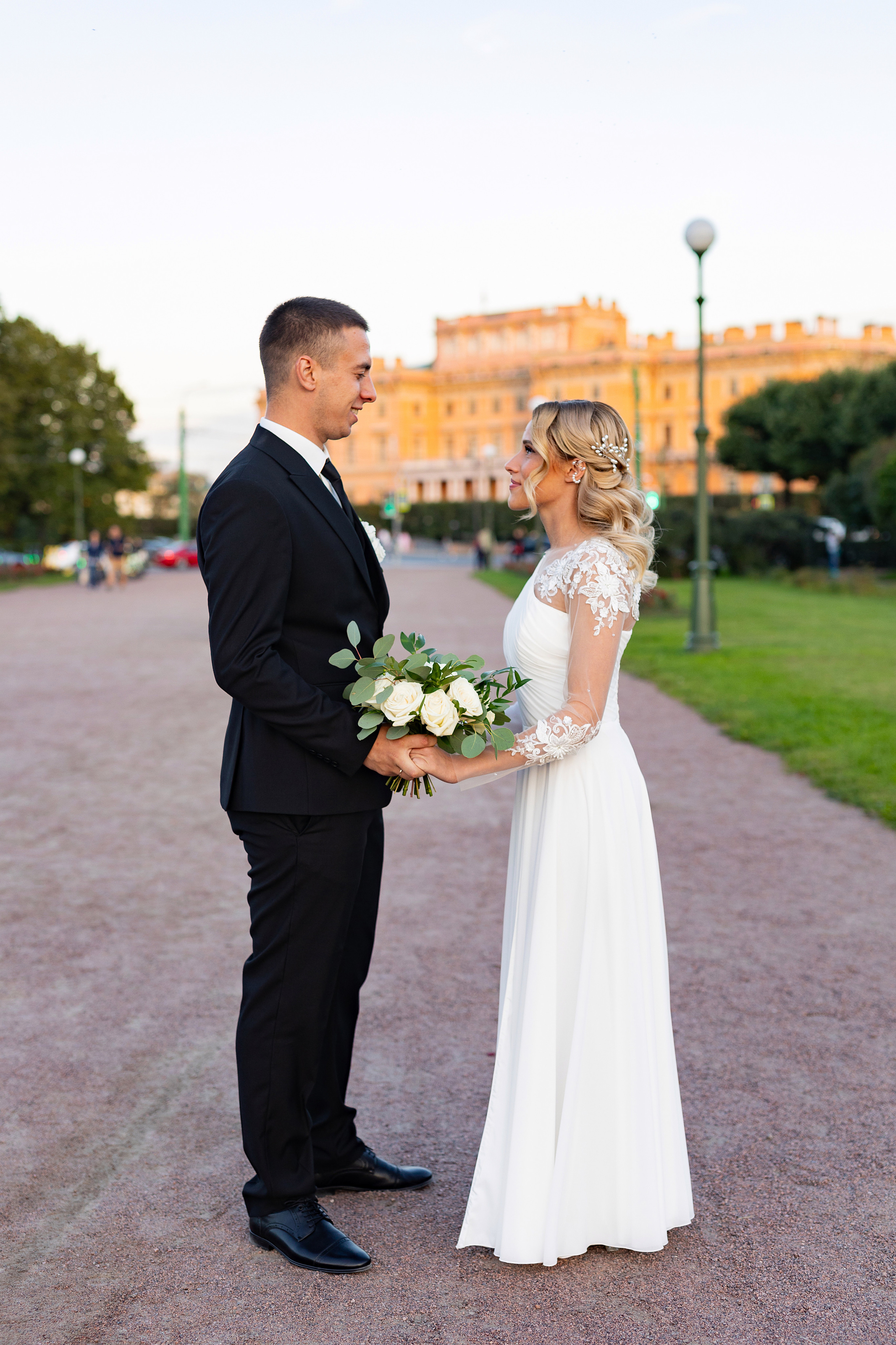 Свадебная фотосессия на закате. Семейный и свадебный фотограф в Санкт-Петербурге Татьяна Швыкова