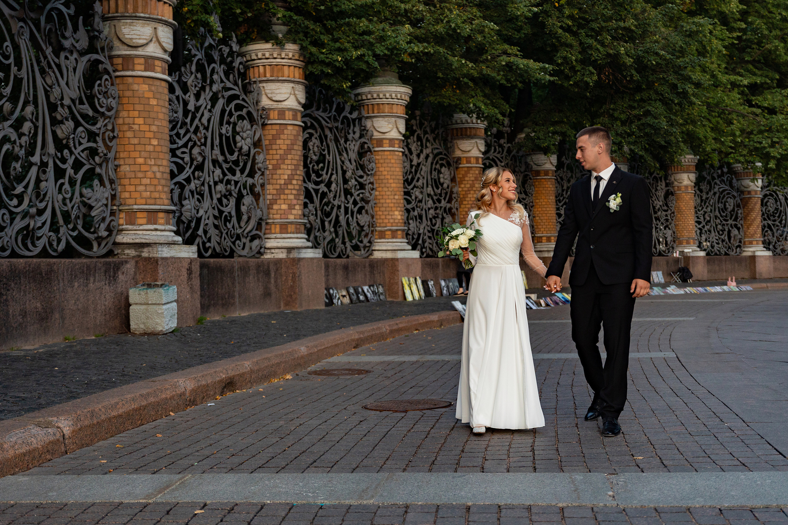 Свадебная фотосессия на закате. Семейный и свадебный фотограф в Санкт-Петербурге Татьяна Швыкова