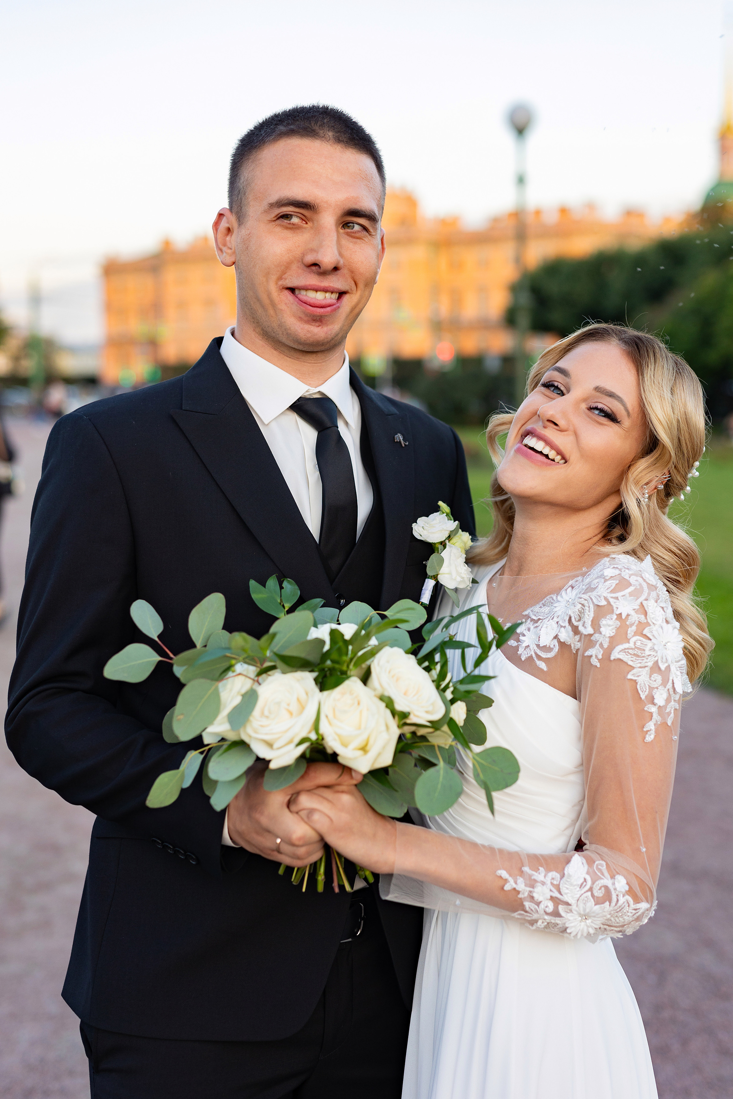 Свадебная фотосессия на закате. Семейный и свадебный фотограф в Санкт-Петербурге Татьяна Швыкова