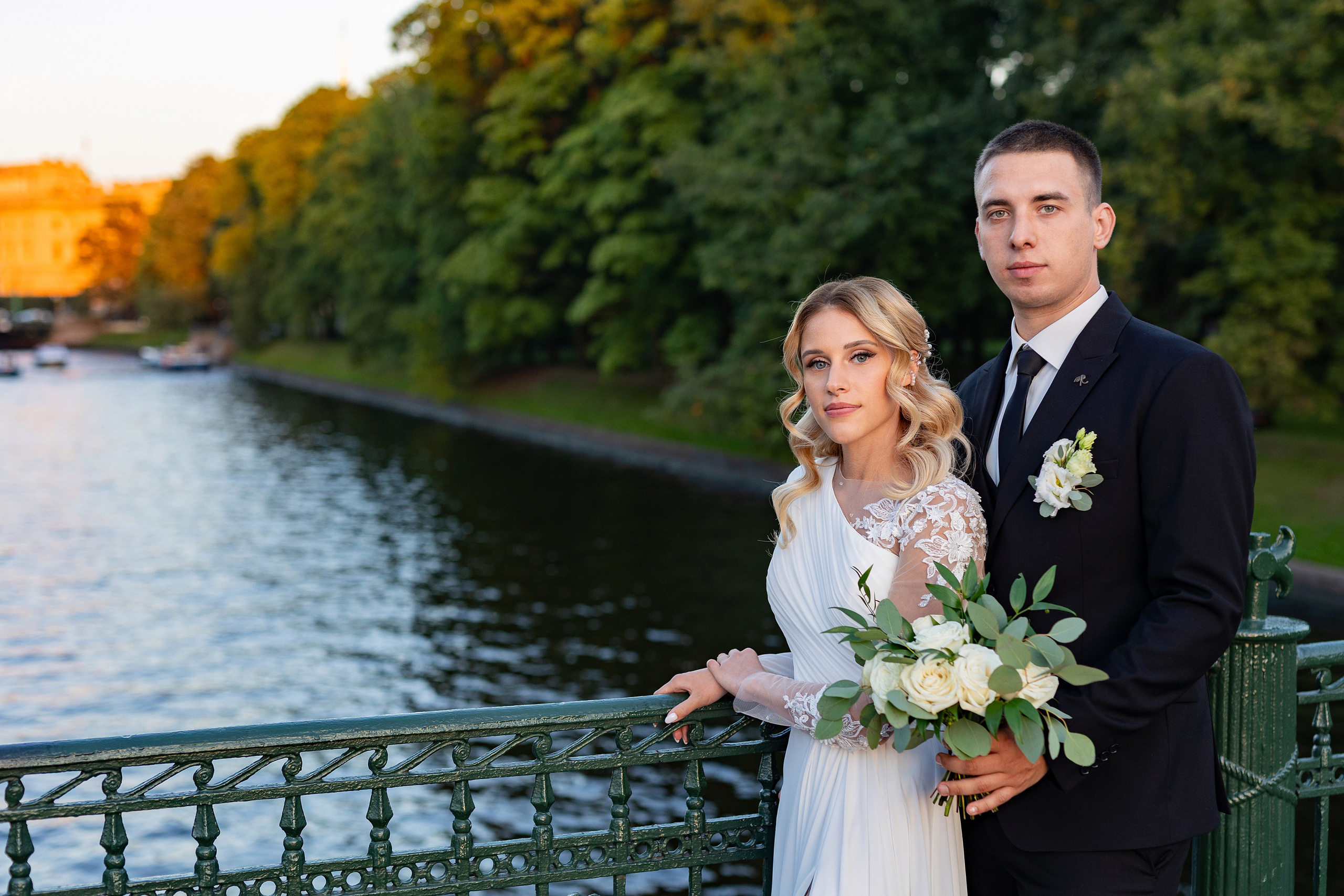 Свадебная фотосессия на закате. Семейный и свадебный фотограф в Санкт-Петербурге Татьяна Швыкова