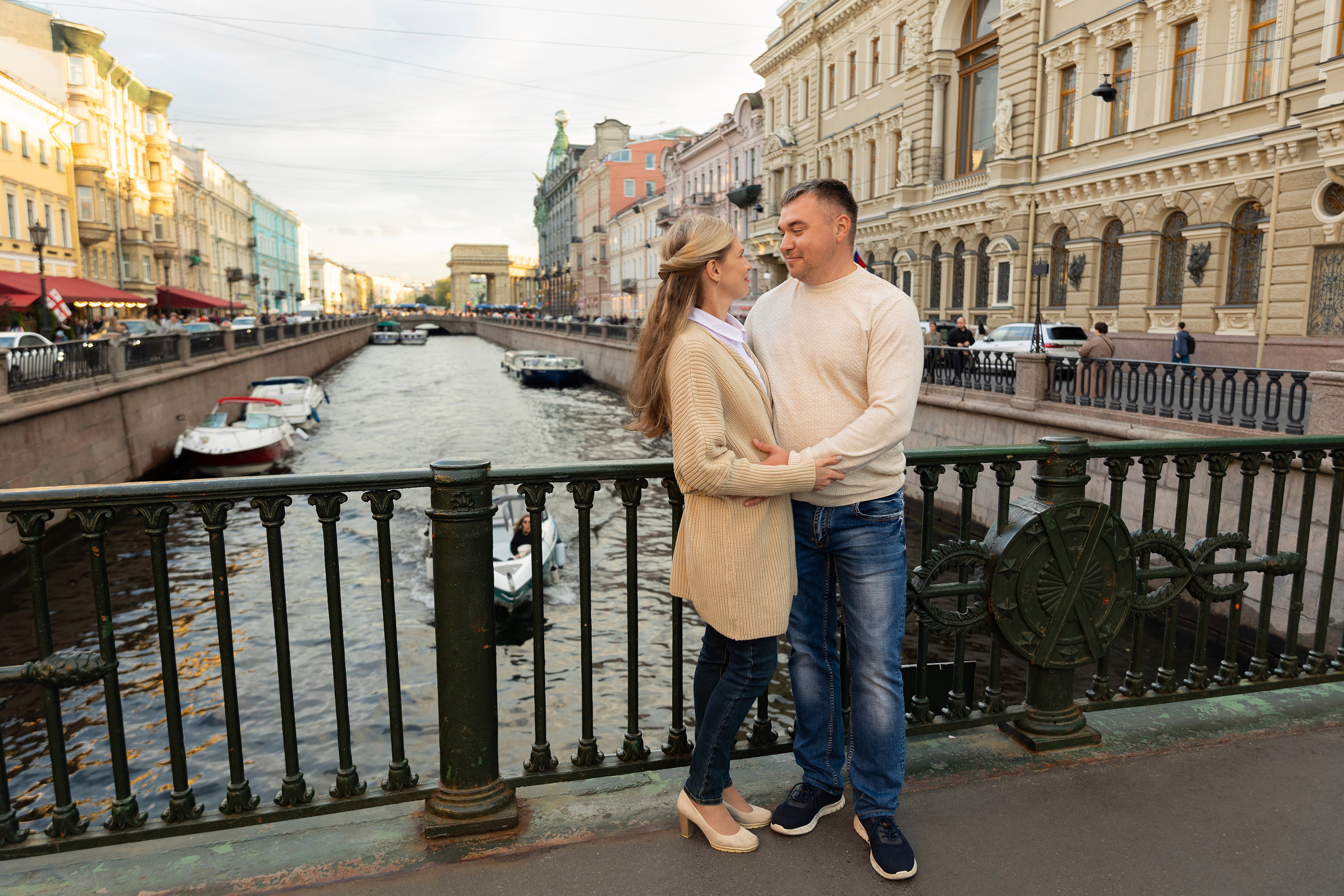 Фотопрогулка в центре города. Семейный и свадебный фотограф в Санкт-Петербурге Татьяна Швыкова