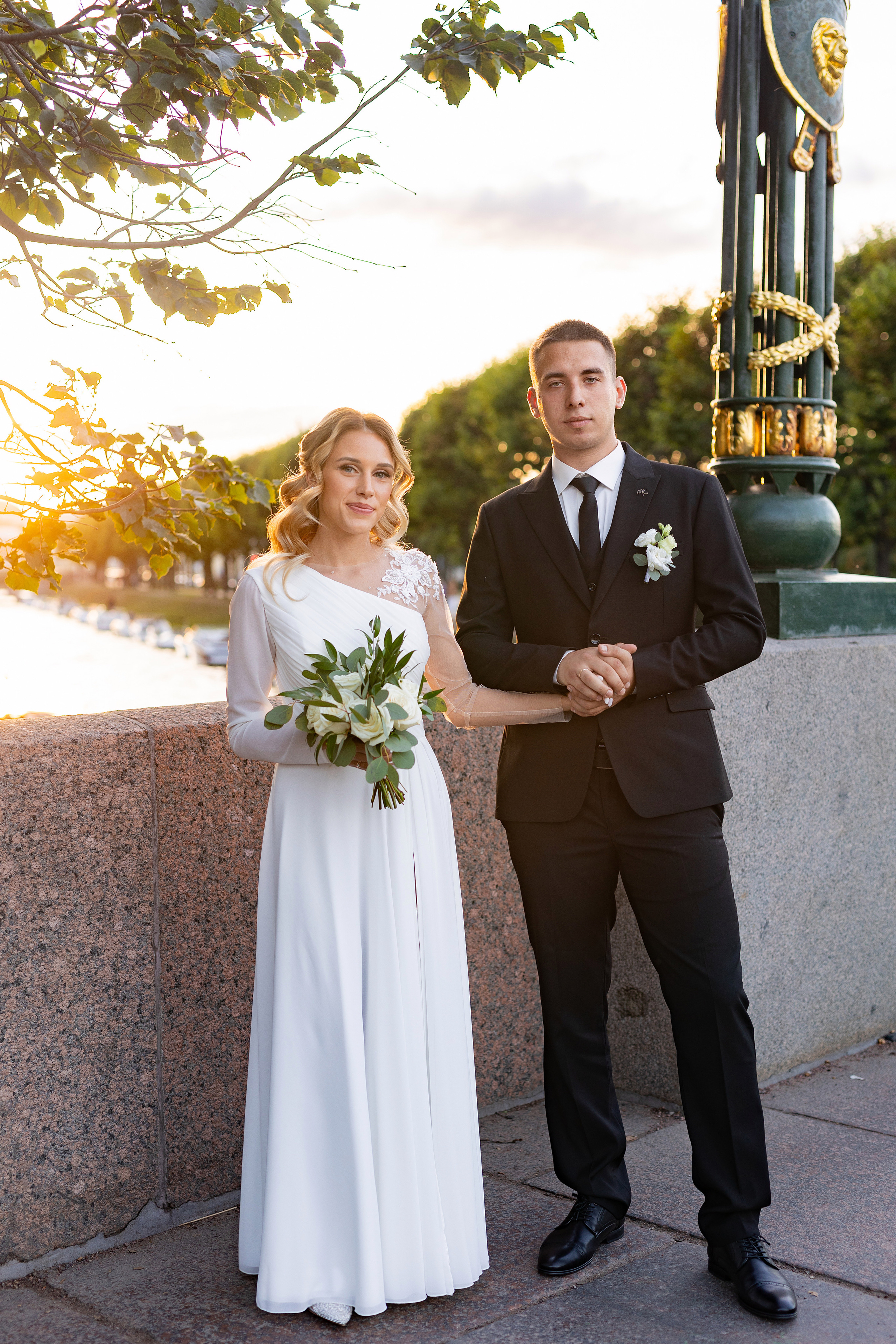 Свадебная фотосессия на закате. Семейный и свадебный фотограф в Санкт-Петербурге Татьяна Швыкова