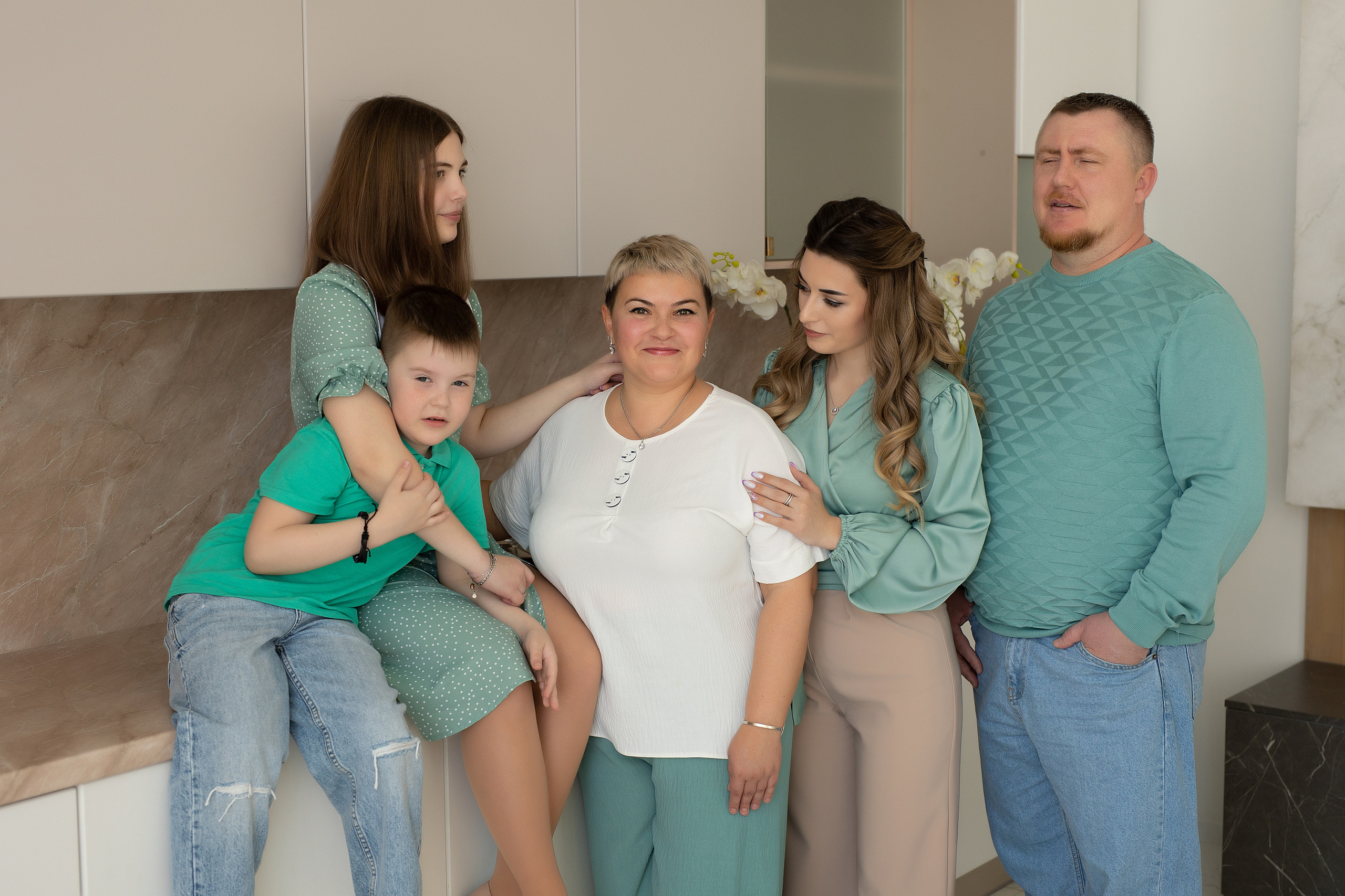 Фотосессия для большой семьи. Семейный и свадебный фотограф в Санкт-Петербурге Татьяна Швыкова