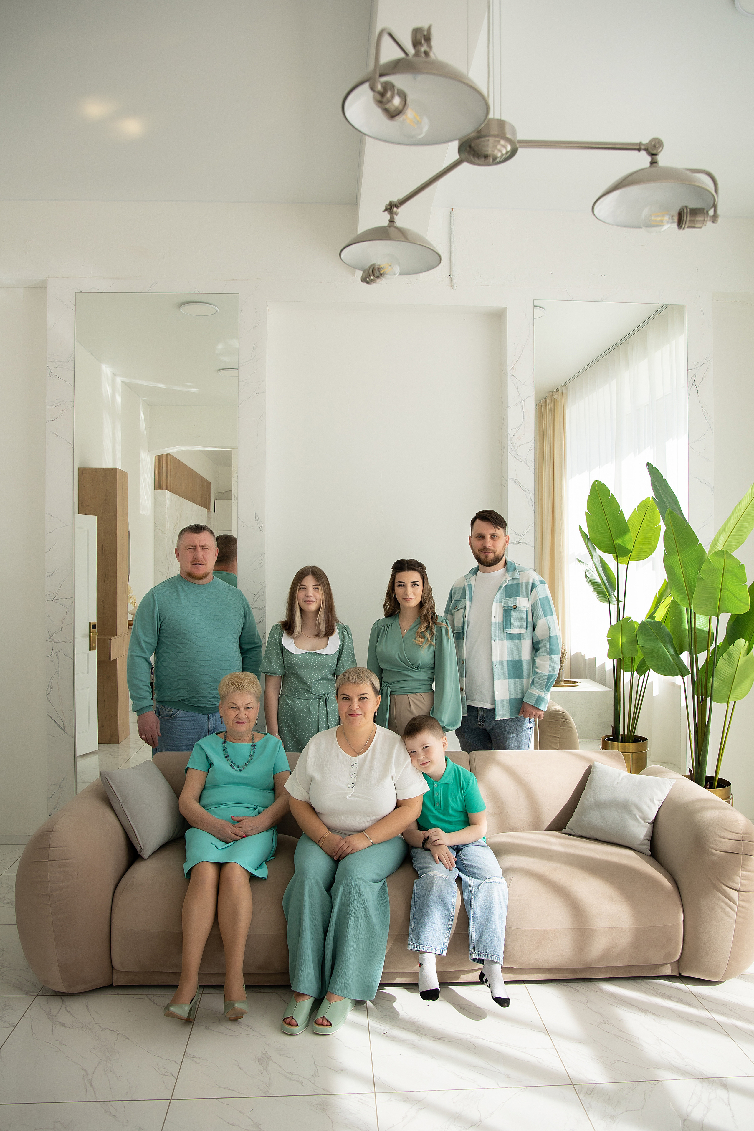 Фотосессия для большой семьи. Семейный и свадебный фотограф в Санкт-Петербурге Татьяна Швыкова