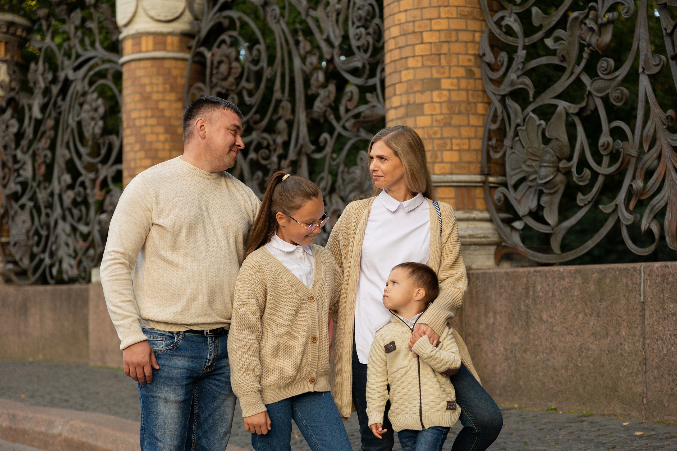 Фотопрогулка в центре города. Семейный и свадебный фотограф в Санкт-Петербурге Татьяна Швыкова