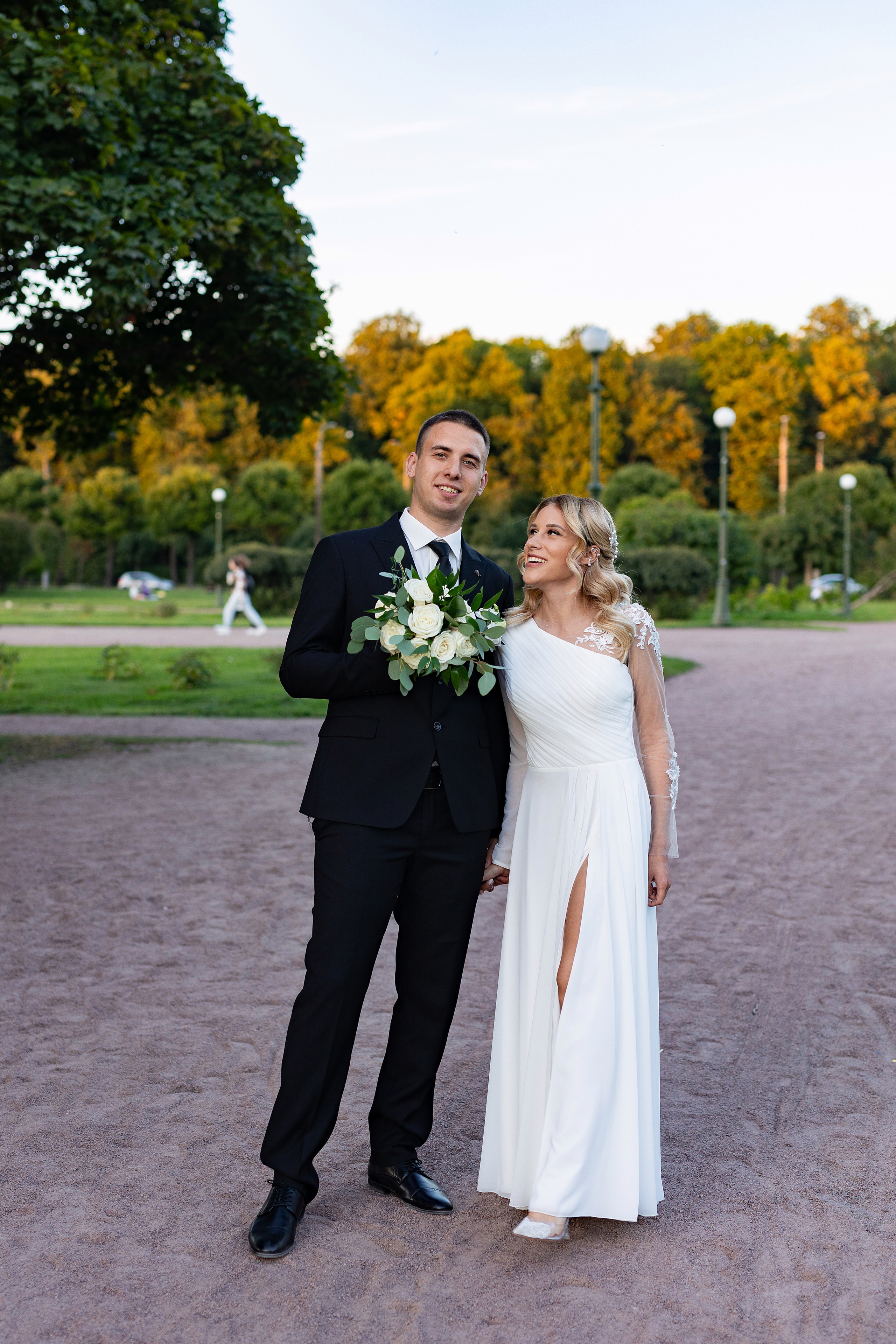 Свадебная фотосессия на закате. Семейный и свадебный фотограф в Санкт-Петербурге Татьяна Швыкова