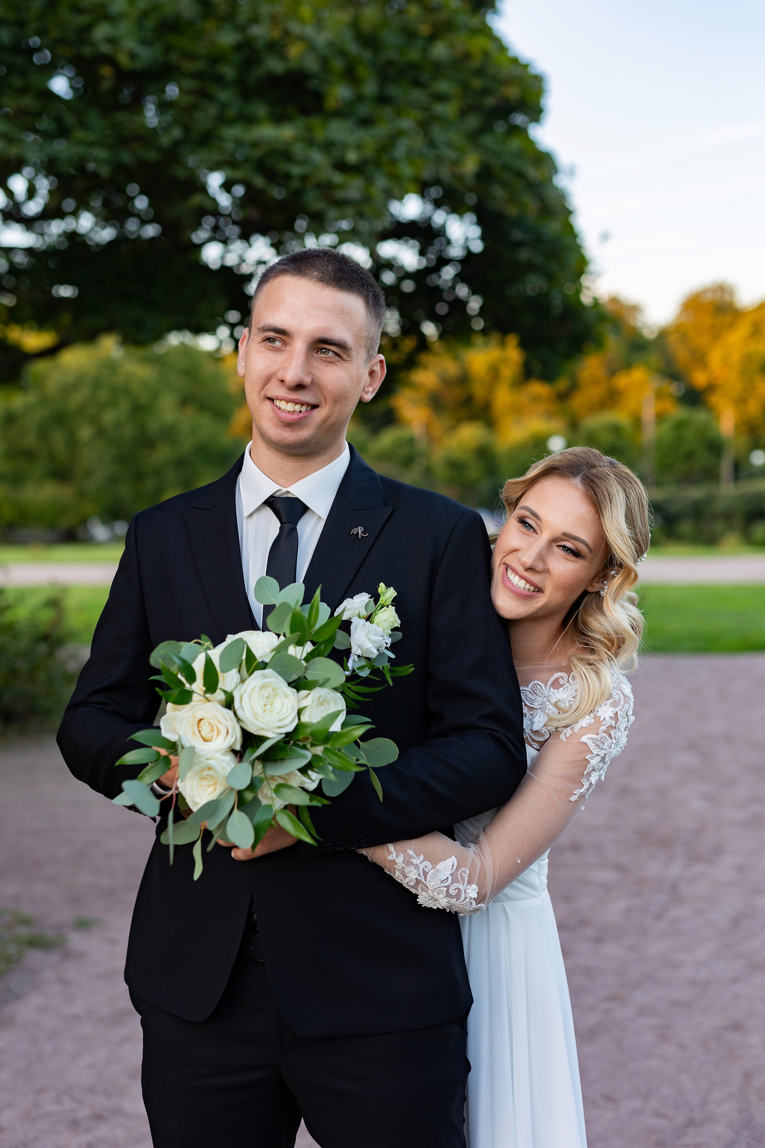 Свадебная фотосессия на закате. Семейный и свадебный фотограф в Санкт-Петербурге Татьяна Швыкова