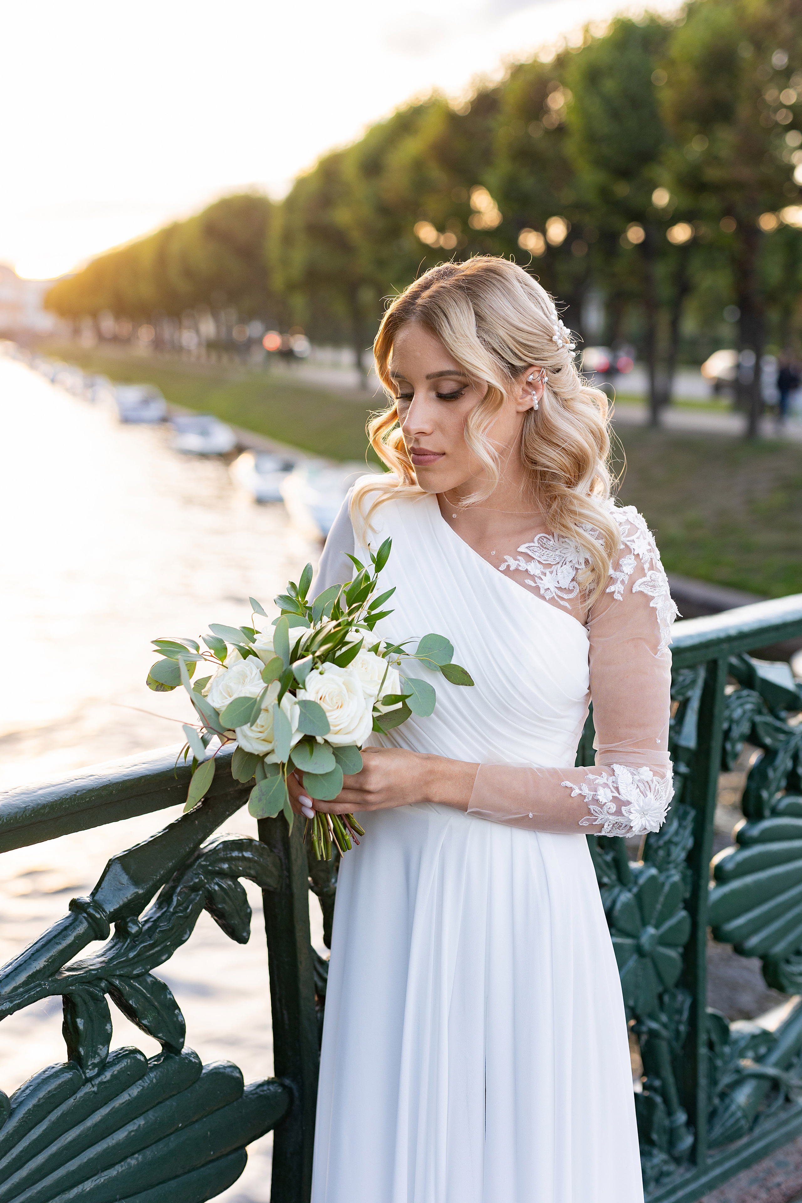 Свадебная фотосессия на закате. Семейный и свадебный фотограф в Санкт-Петербурге Татьяна Швыкова