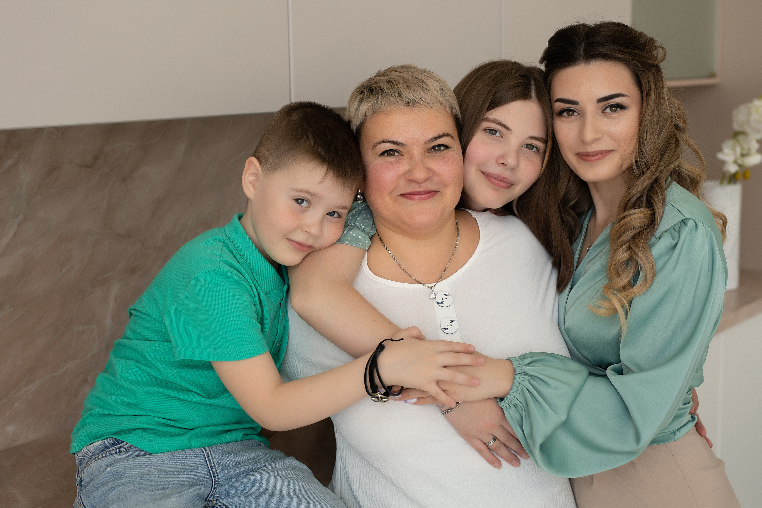 Фотосессия для большой семьи. Семейный и свадебный фотограф в Санкт-Петербурге Татьяна Швыкова