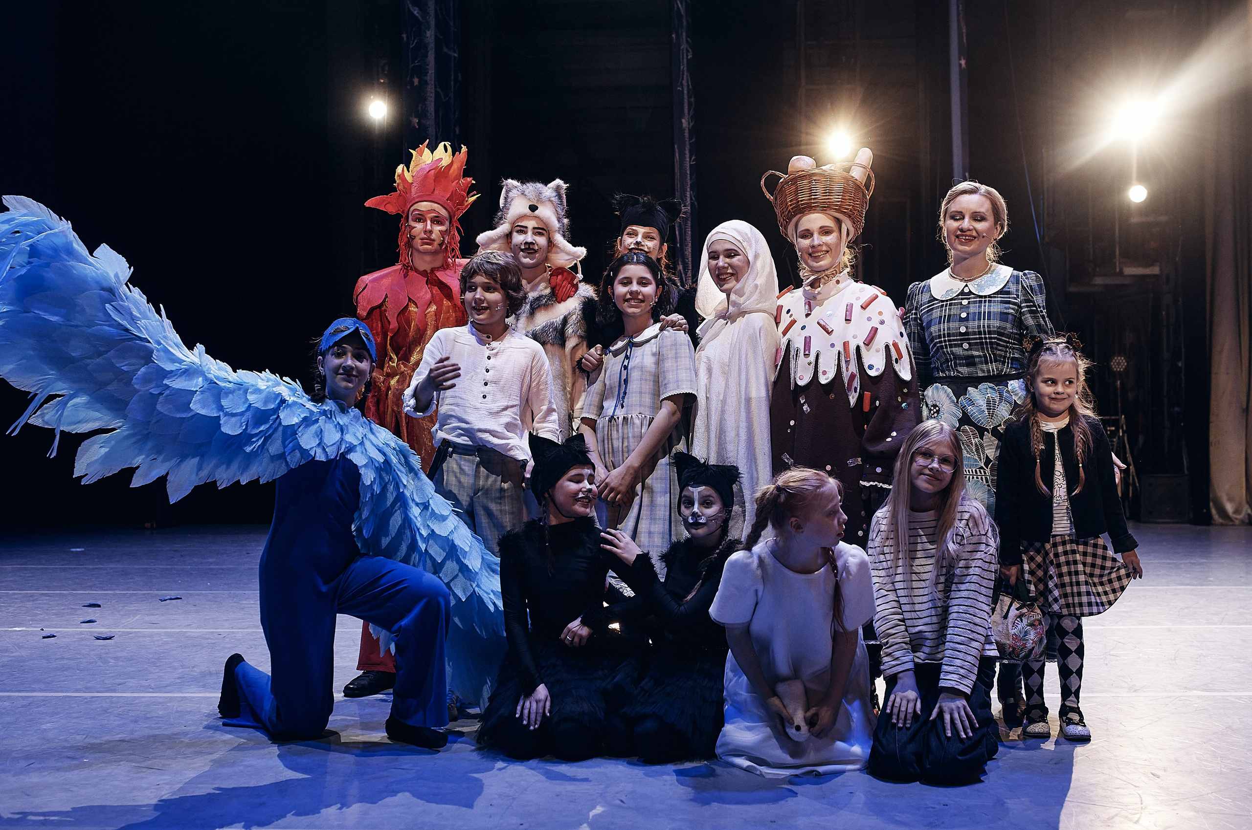 Спектакль «Синяя птица». Семейный и репортажной фотограф в Красноярске и Москве Виктор Бабинцев