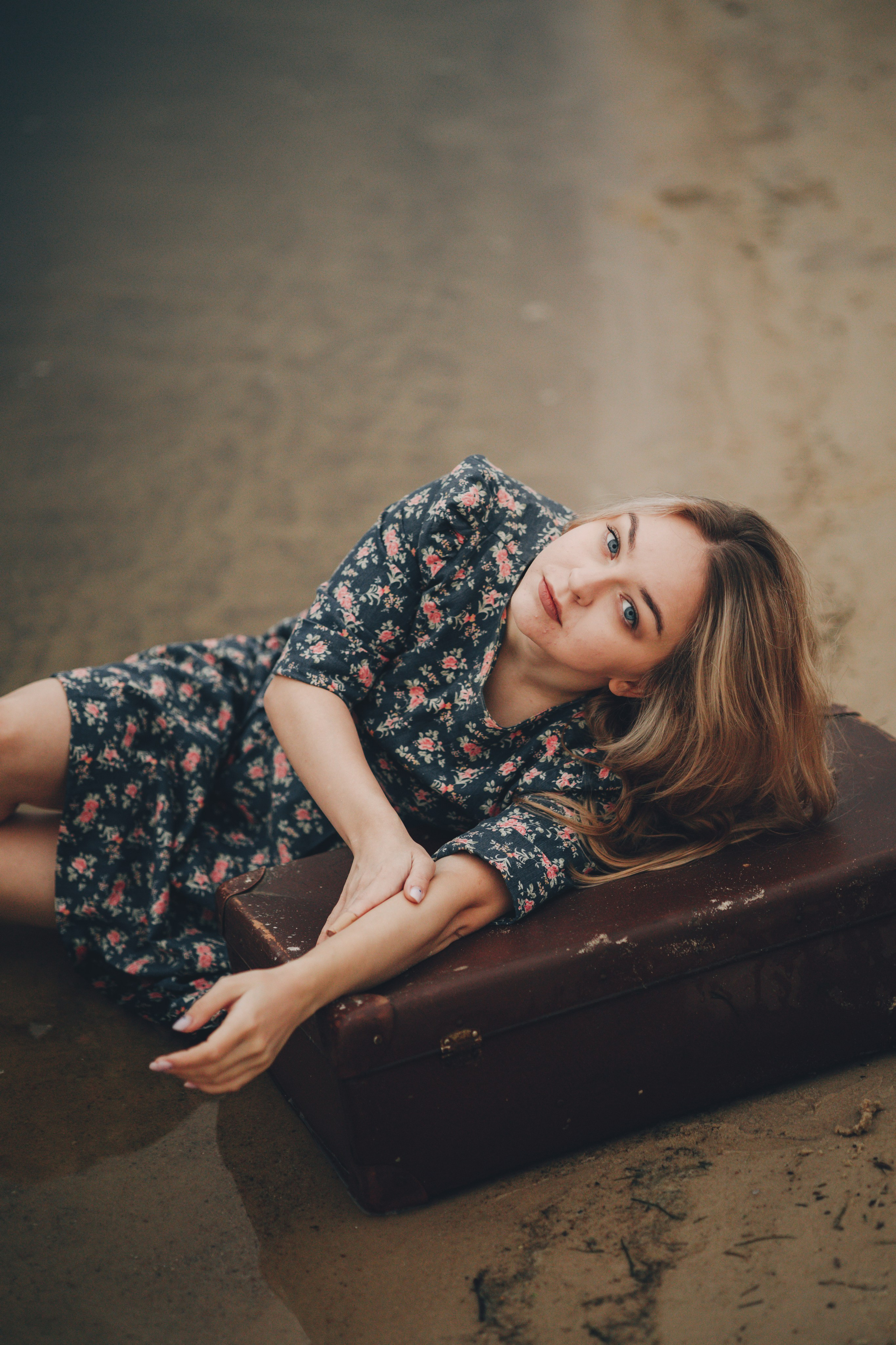 Фотосъемка Екатерины на берегу пляжа. Выпускные альбомы в Серпухове