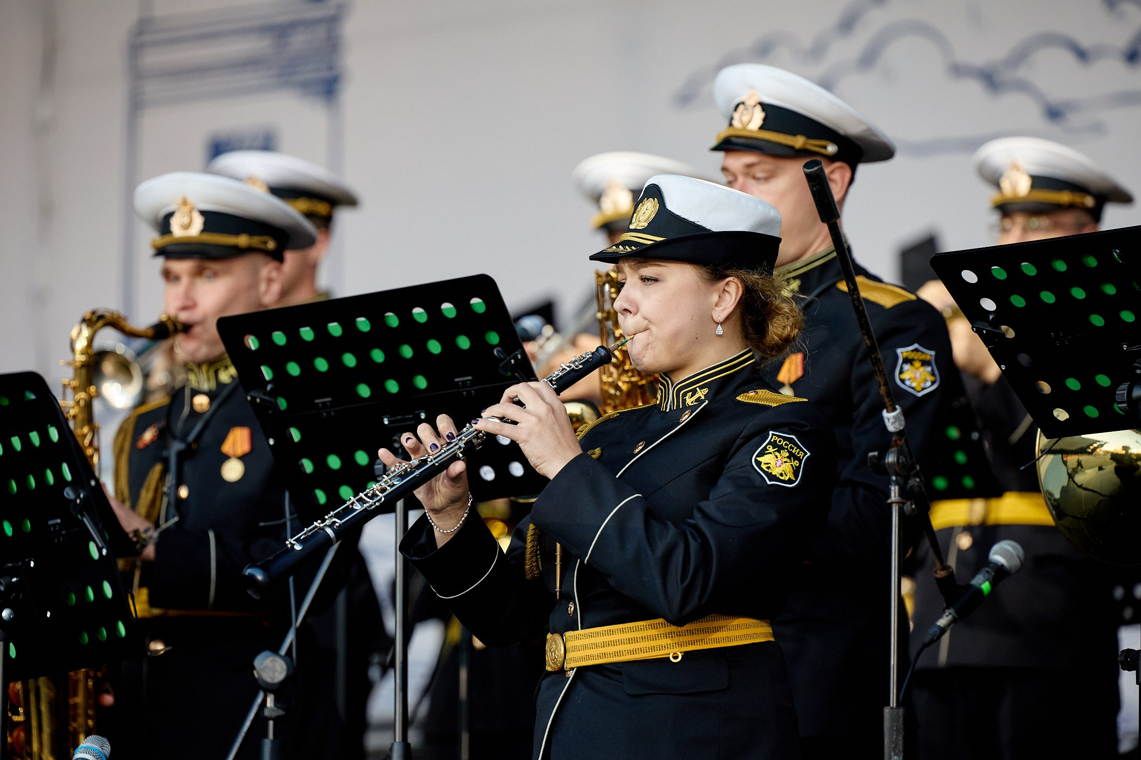 «Тихоокеанские марши» Плац-концерт