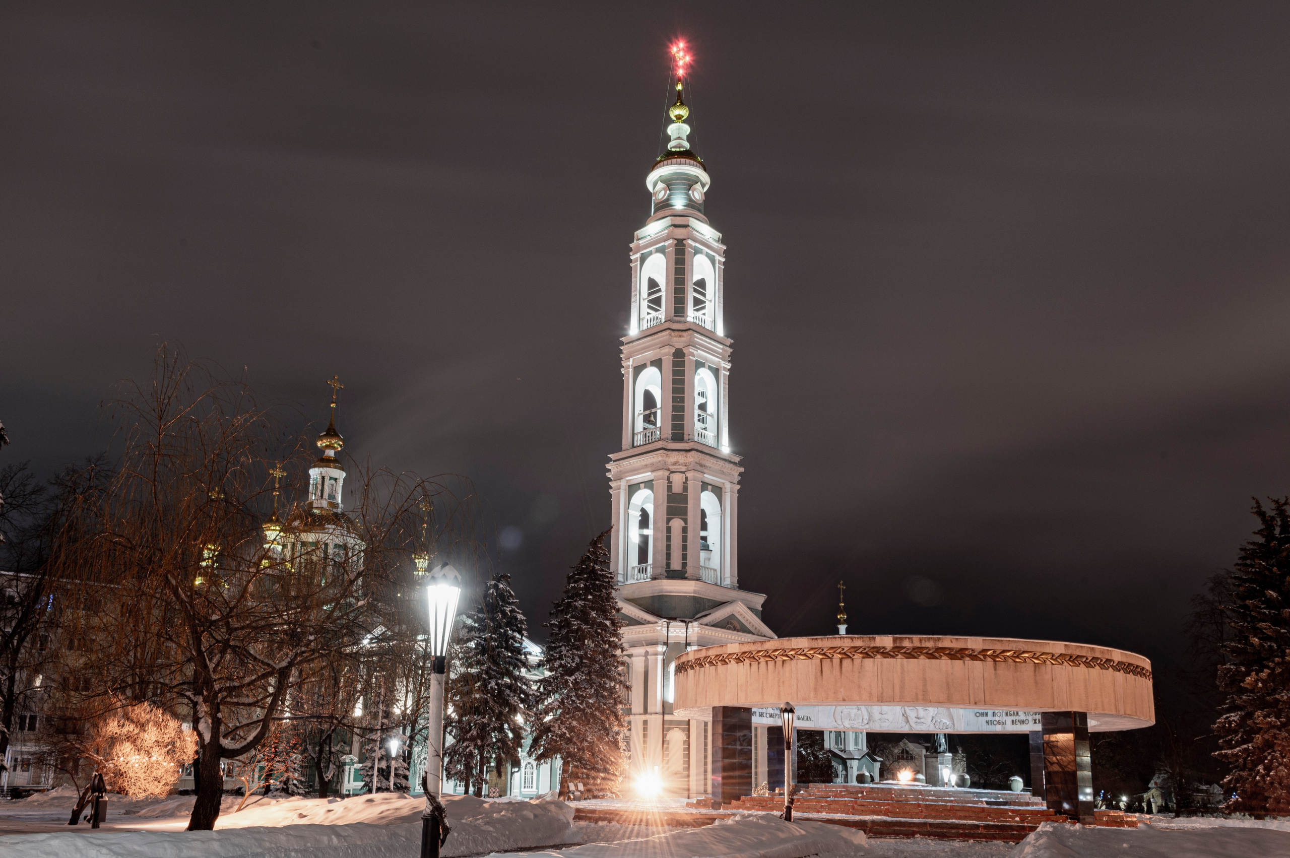 Январский Тамбов. 2024 год. Фотограф Роман Адлер