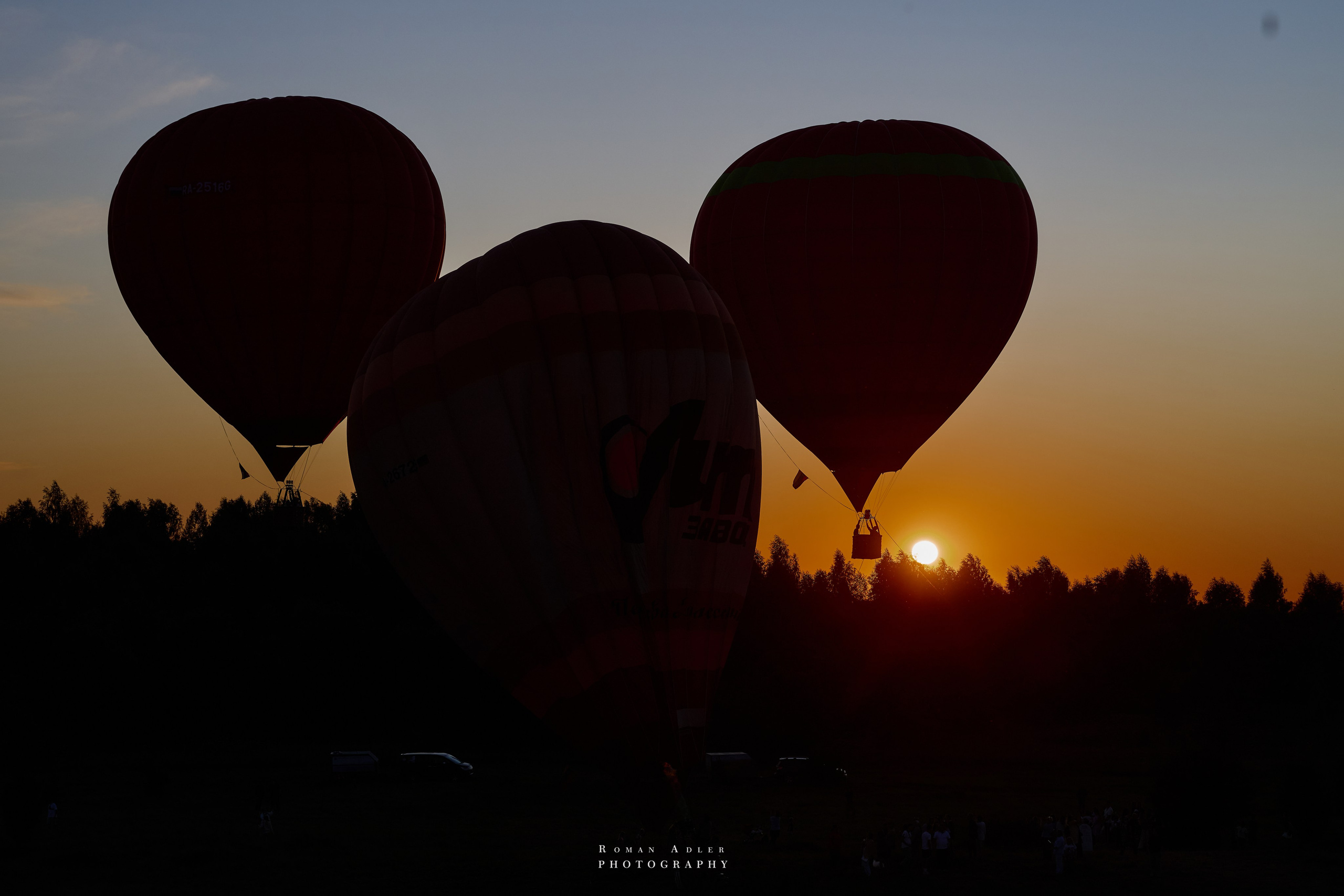 Фестиваль воздухоплавания «Золотое кольцо России». Фотограф Роман Адлер