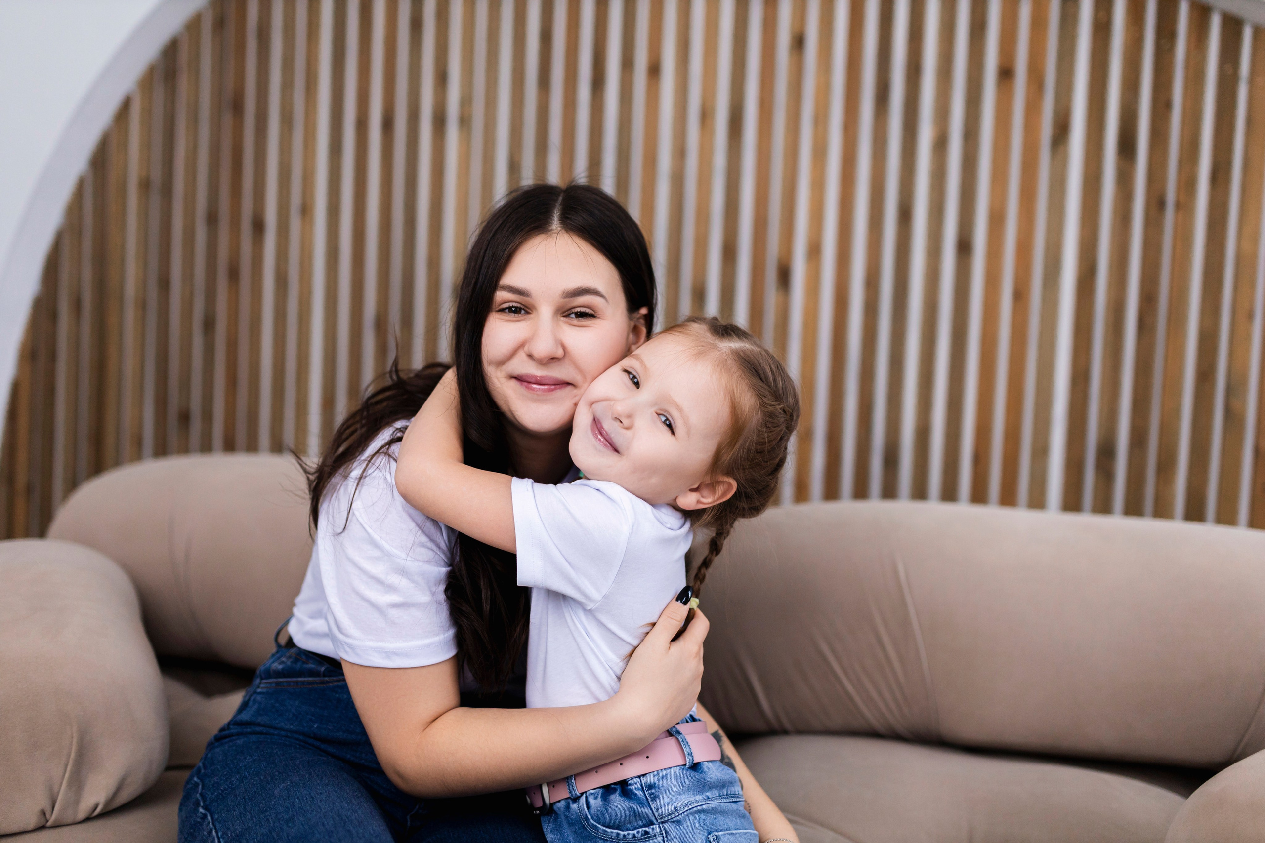 Фотосессия в студии для Дениса Ульяны и Киры. Фотограф Каримов Виктор