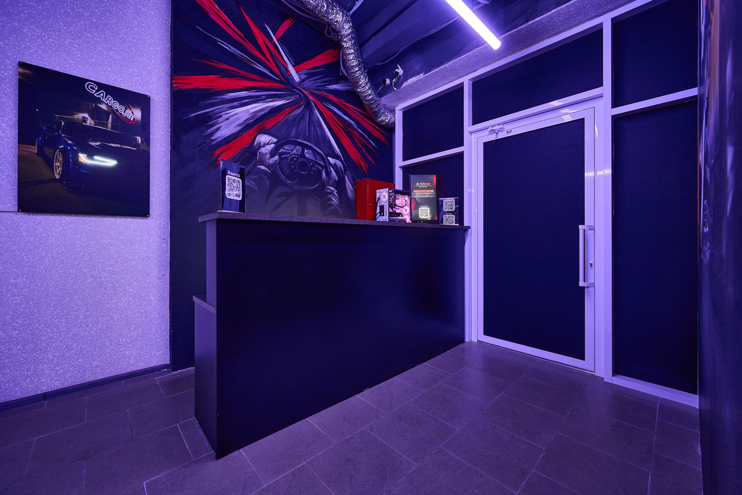 РЕЙСИМ Гоночные автосимуляторы. Интерьерный фотограф в Краснодаре