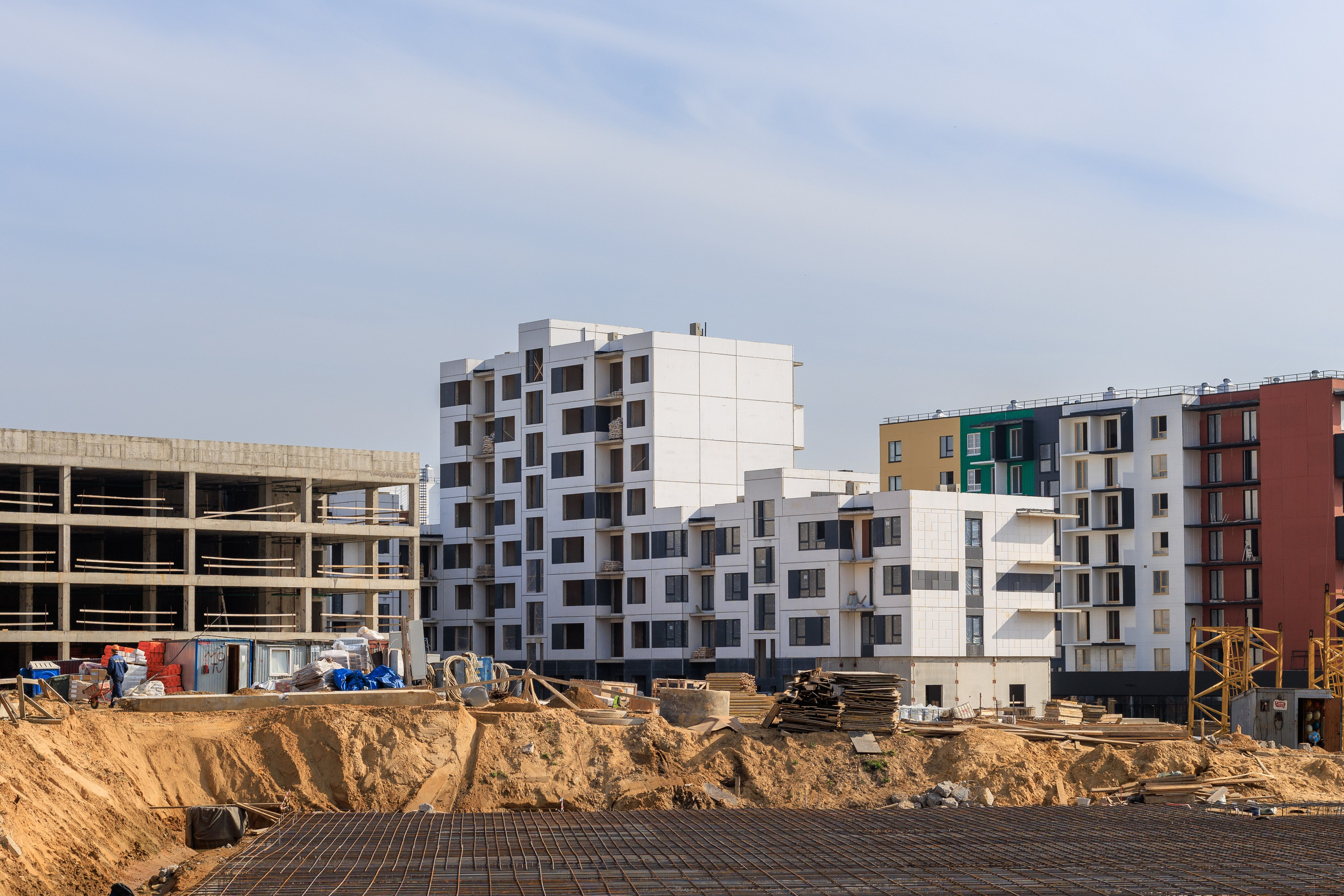 Архитектурная и репортажная фотосъёмка для застройщика