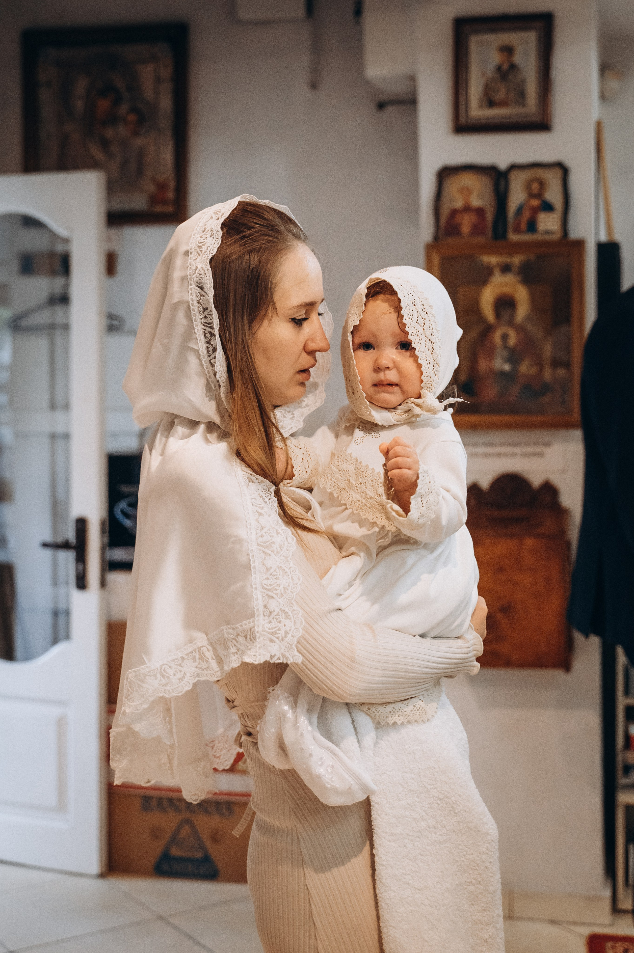 Крещение Таисии (Церковь Рождества Иоанна Крестителя). Семейный фотограф в Минске Дарья Дреко