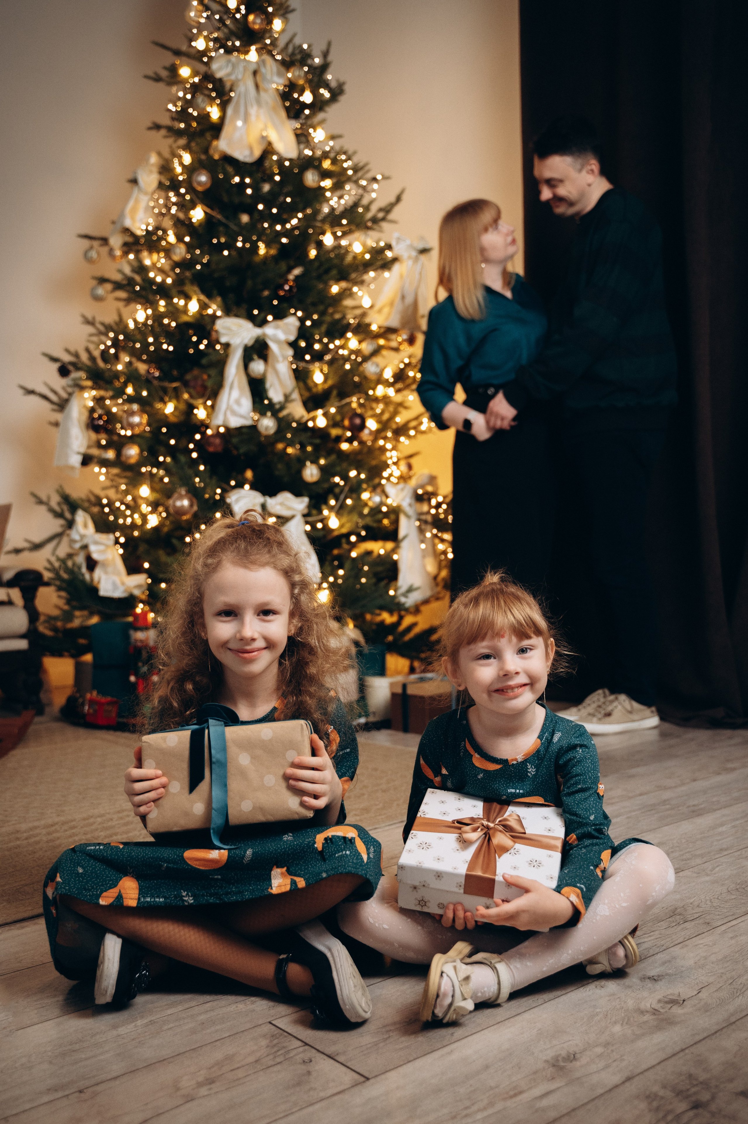 Новогодняя для Алёны семейная. Семейный фотограф в Минске Дарья Дреко
