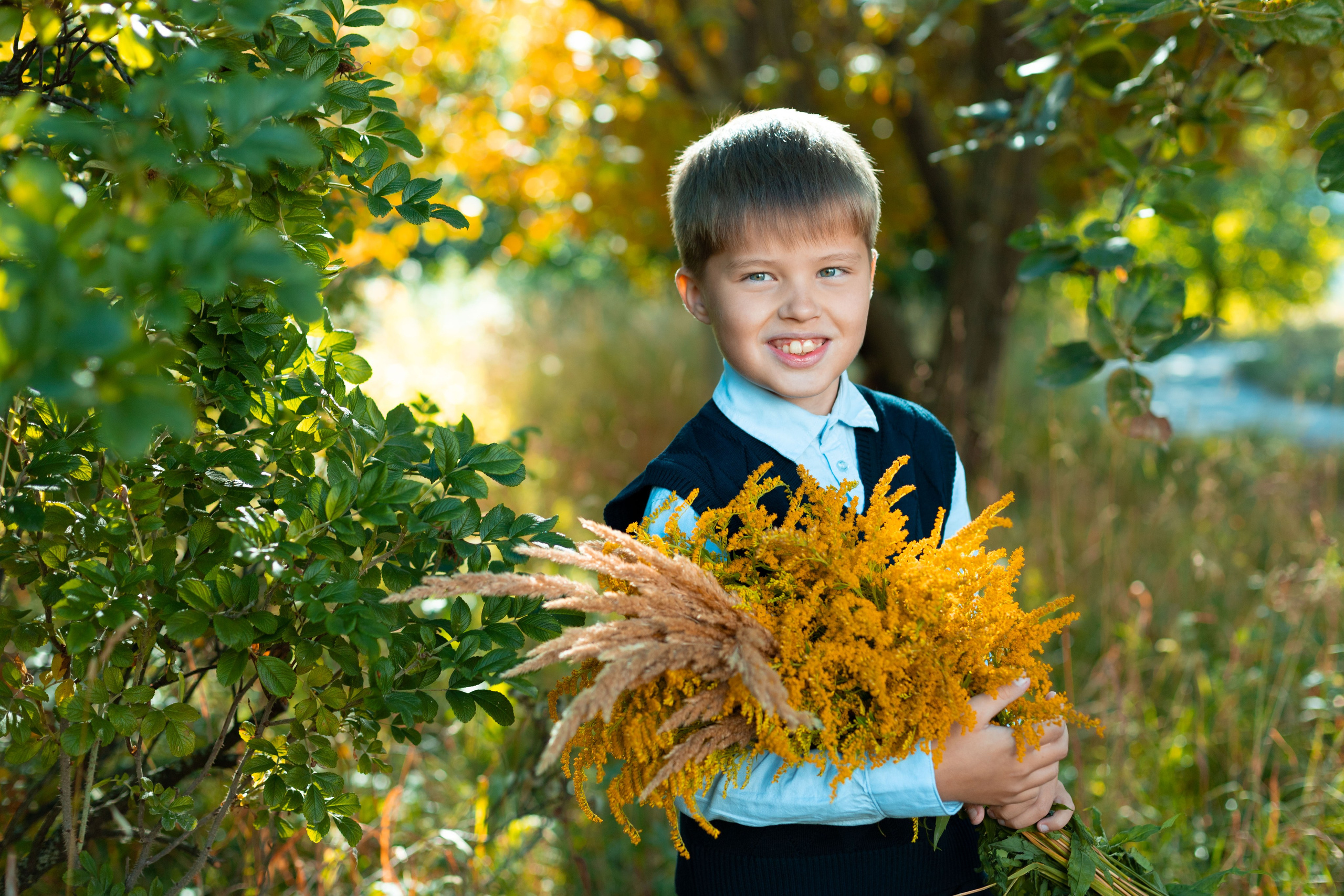 4 класс. Съёмка на улице. Выпускные альбомы «Эврика» в Нижнем Новгороде