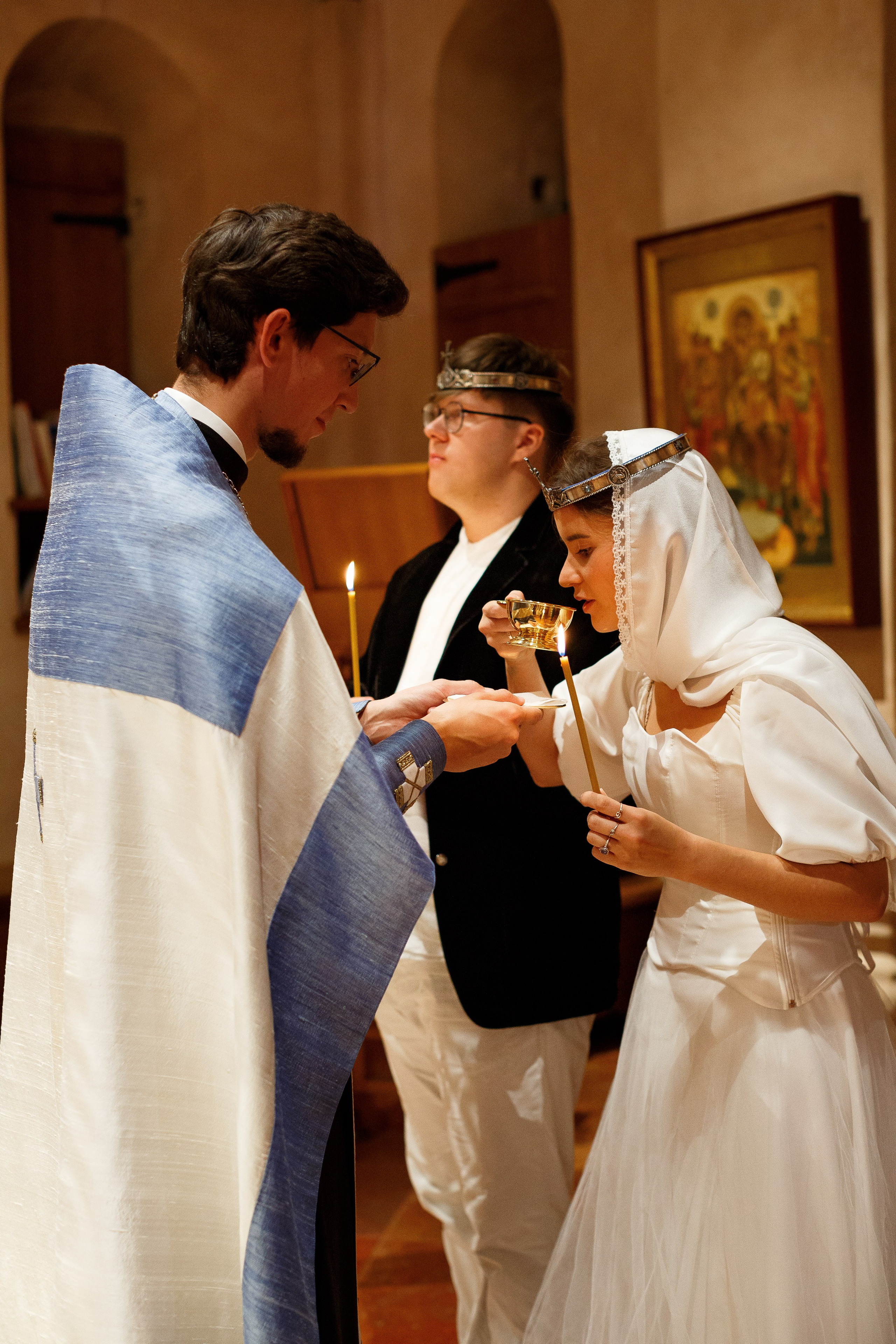 Венчание в храме Антипы Пергамского