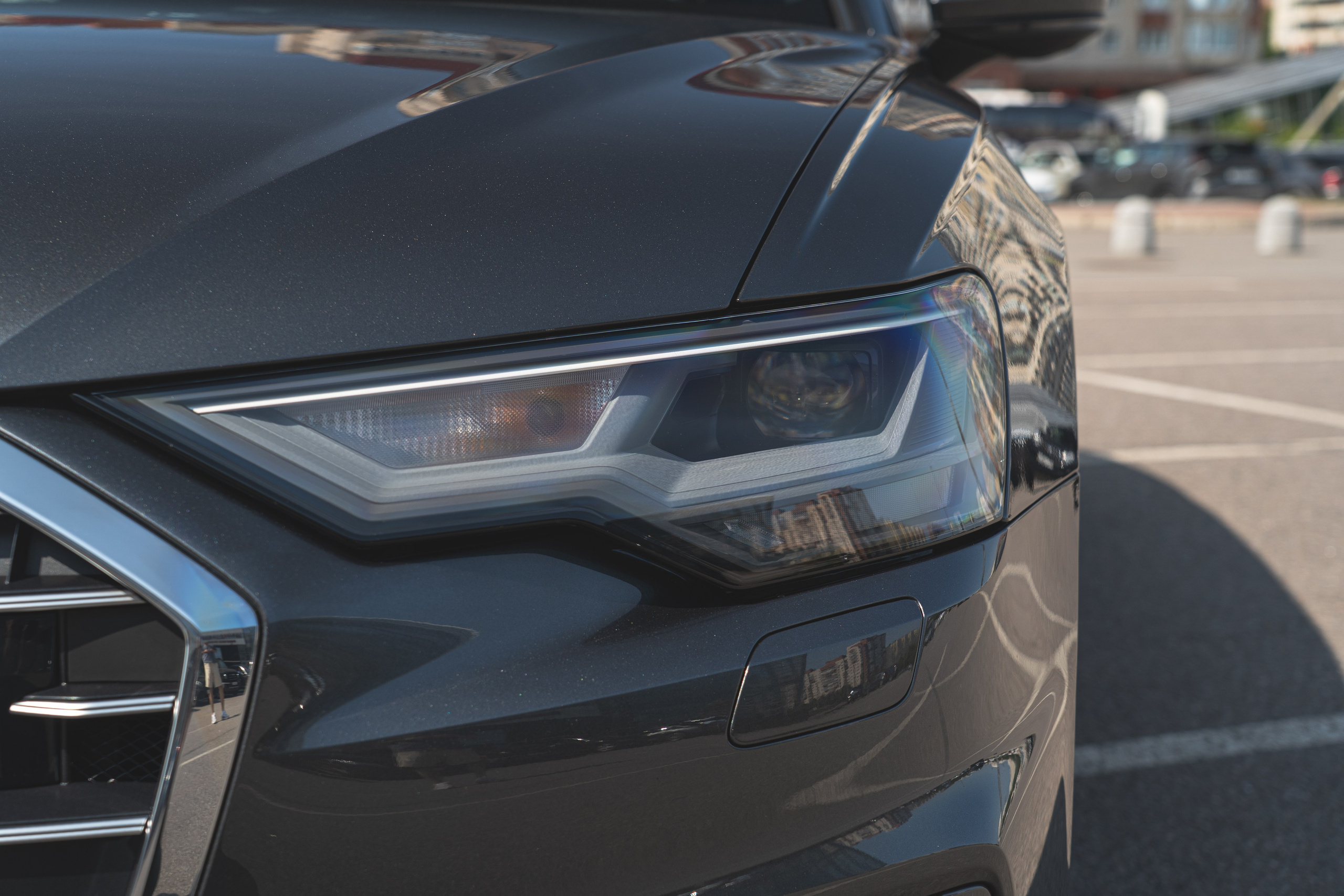 Audi A6 (фото для продажи). Портретный и автомобильный фотограф в Санкт-Петербурге Евгений Черепанов