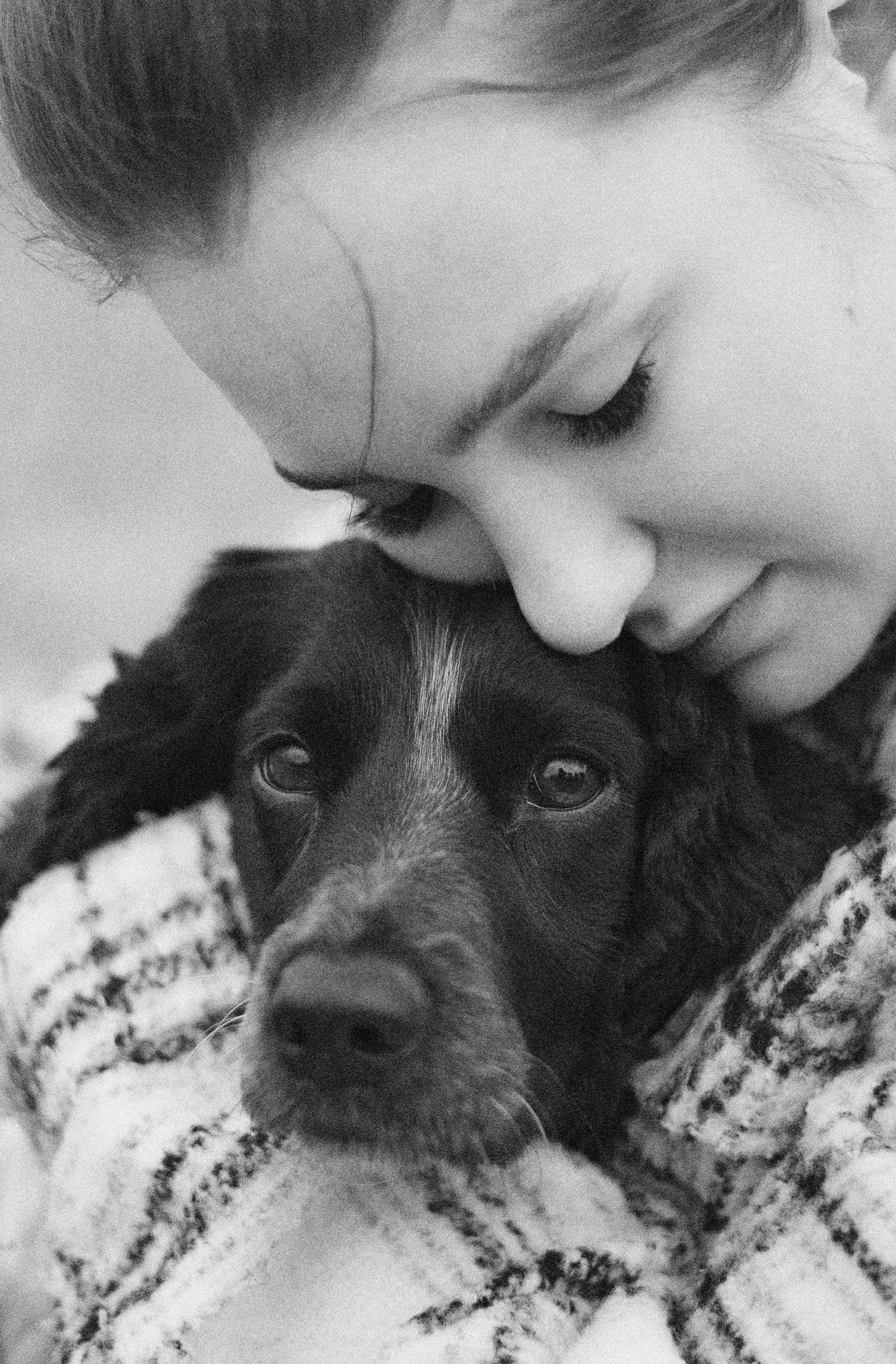 Вика и Ава. Фотограф-анималист Богданова Полина