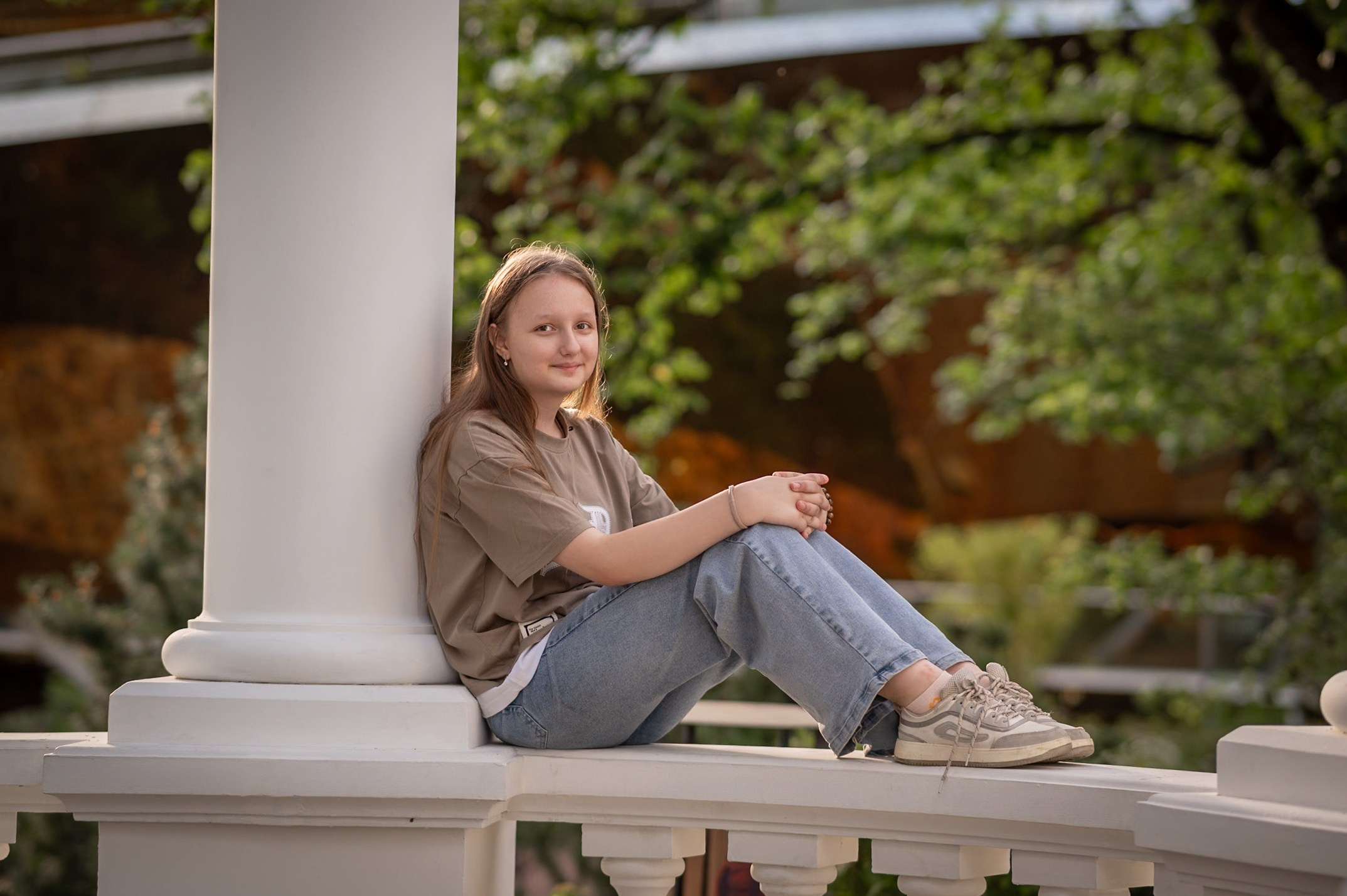 Оля на ВДНХ