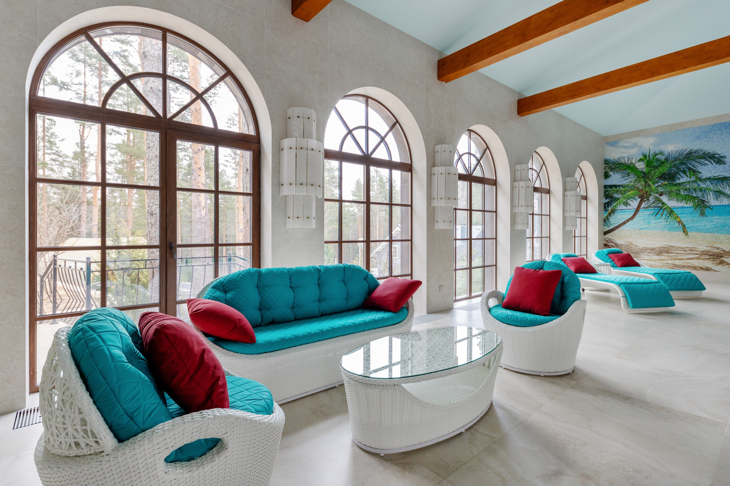 Интерьерная съемка бассейна. Интерьерный фотограф в Санкт-Петербурге Екатерина Цыбулько