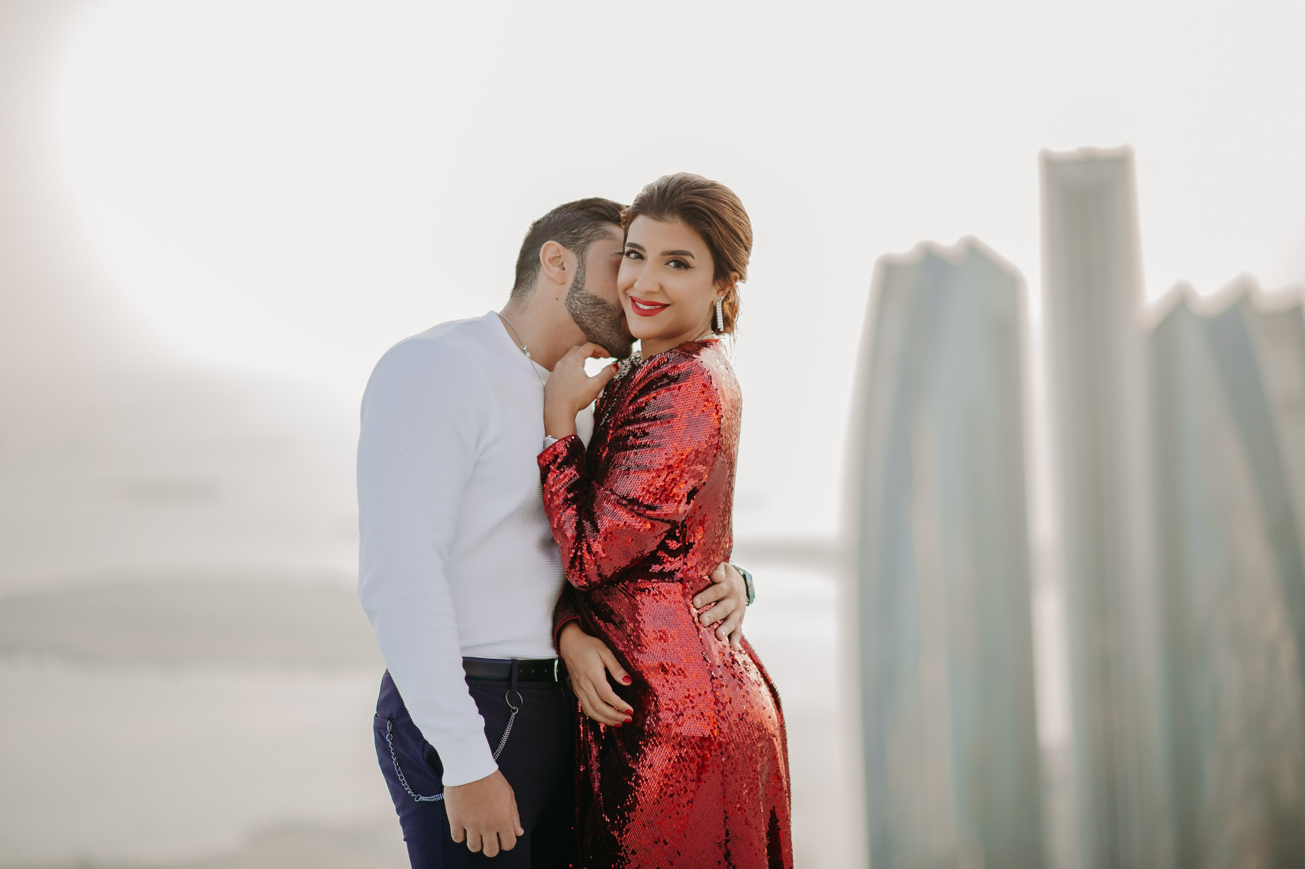 Love Story на высоте (Абу Даби). Фотограф в Москве и Санкт-Петербурге Дарина