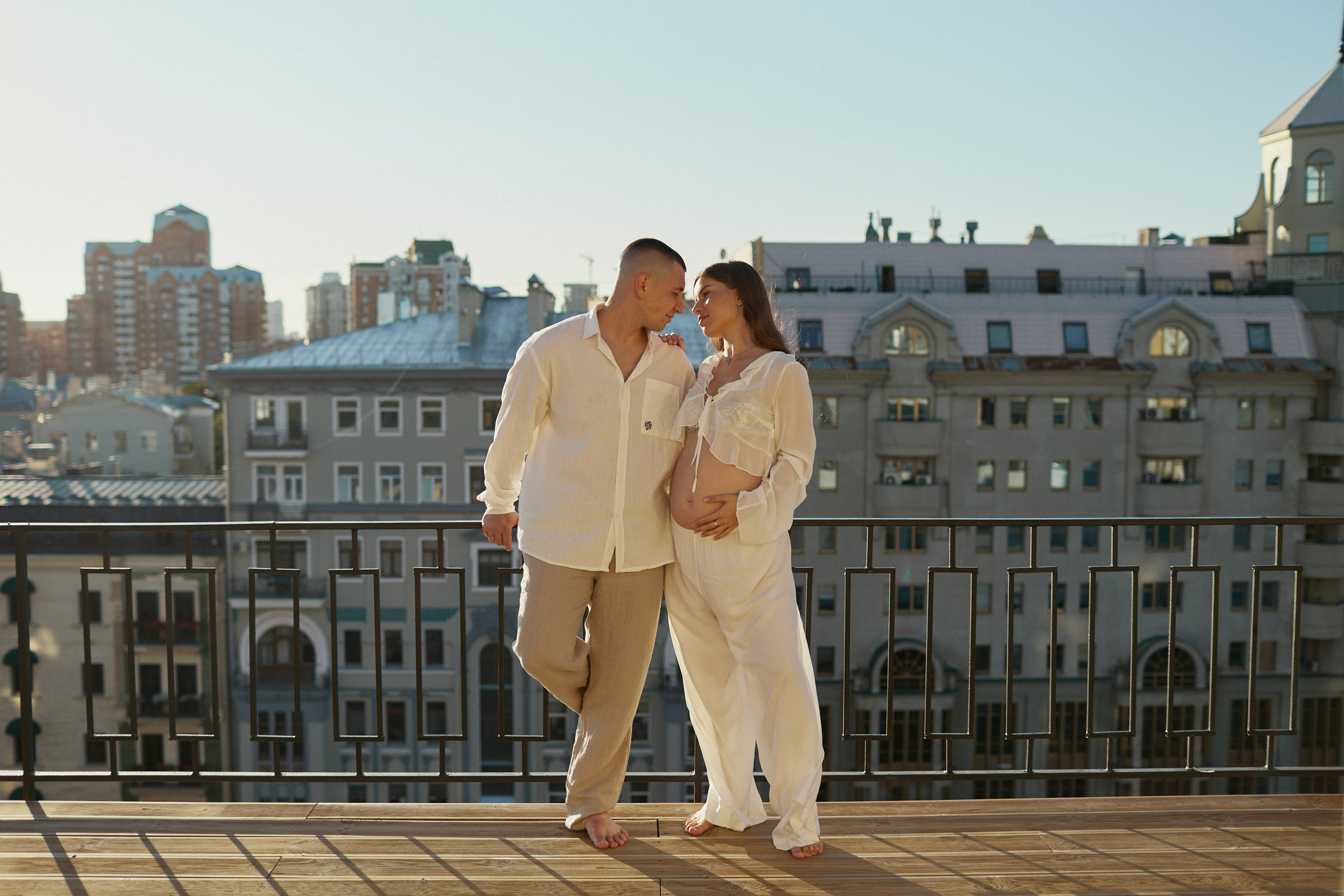 Любовь на крыше. Свадебный фотограф Москва Татьяна Кундельчук