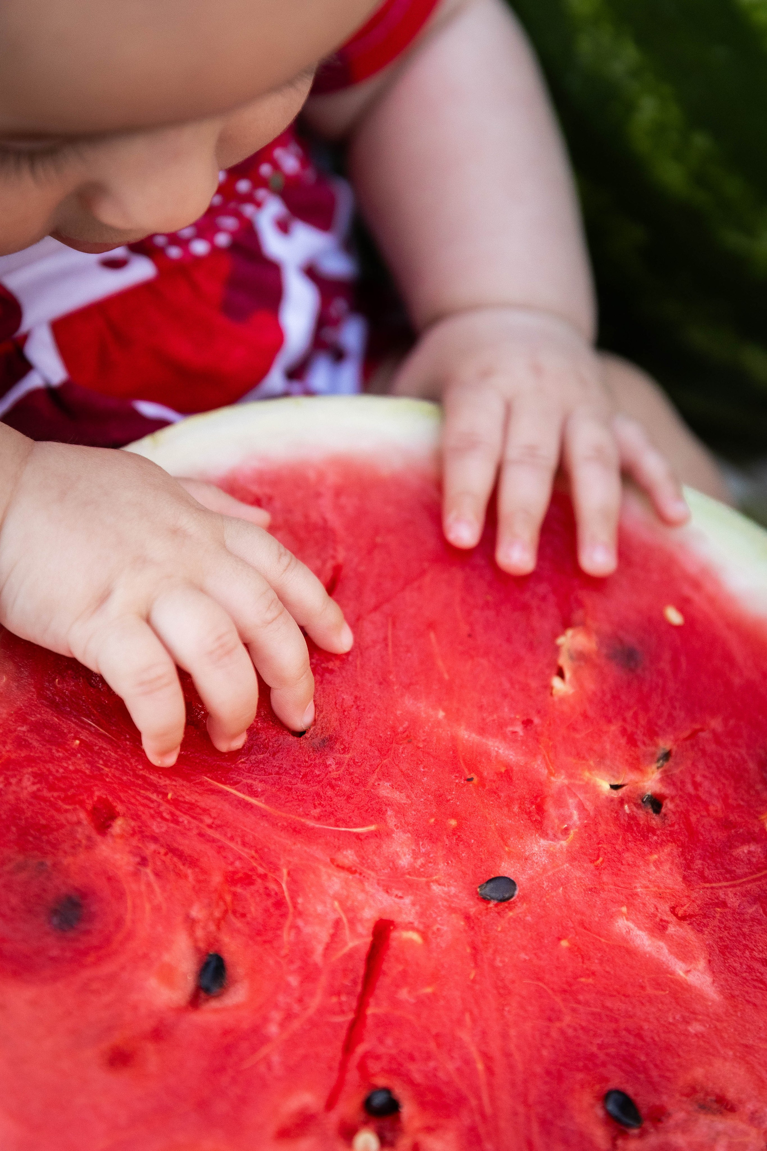 Анютка и арбузы. Фотограф-АниМалист Анна Абрамова