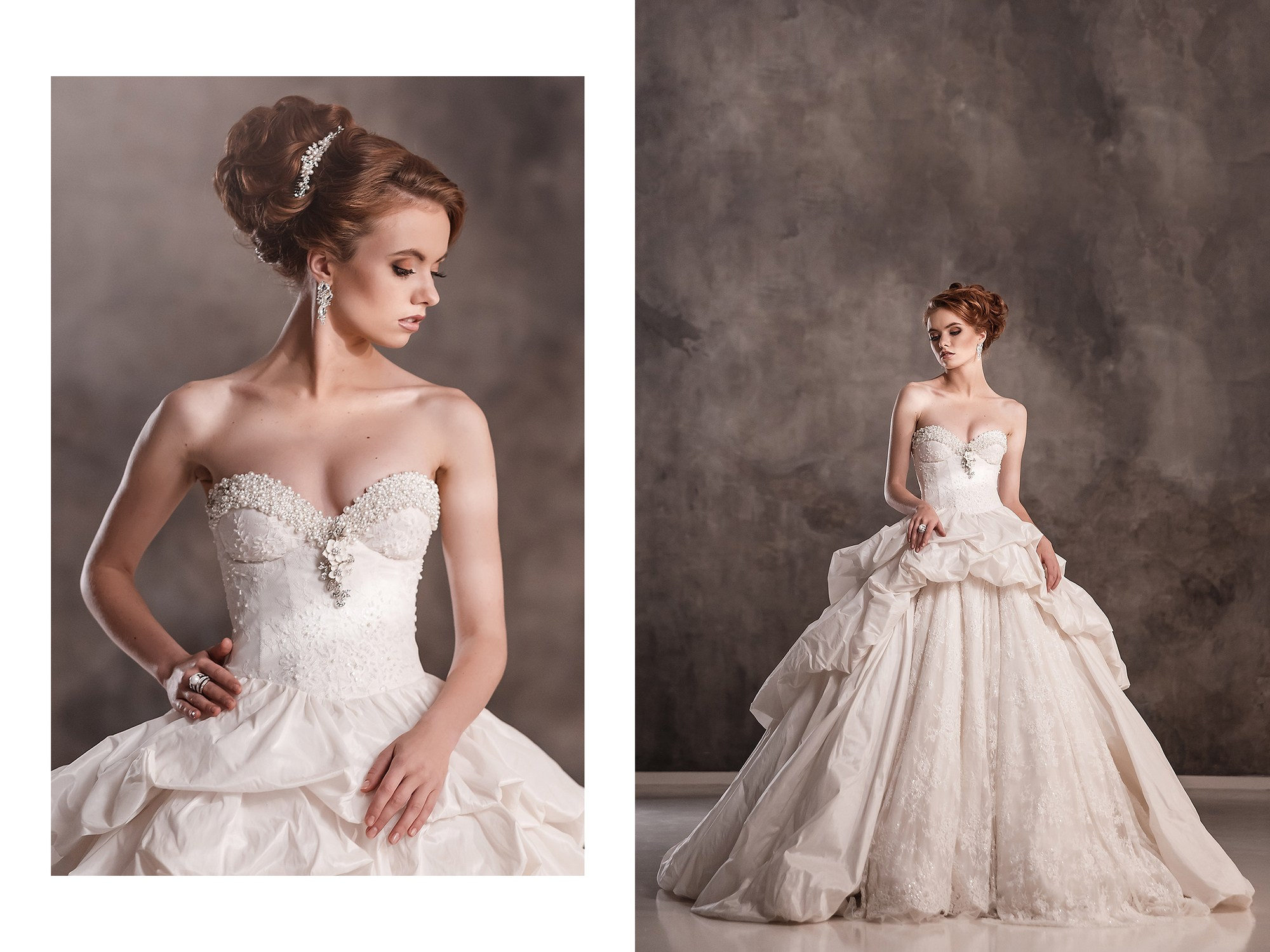 Студийная съемка для салона свадебных платьев L’AVENIR BOUTIQUE и свадебного журнала Bride & Style. Свадебный фотограф в Санкт-Петербурге и Москве Андрей Нестеров
