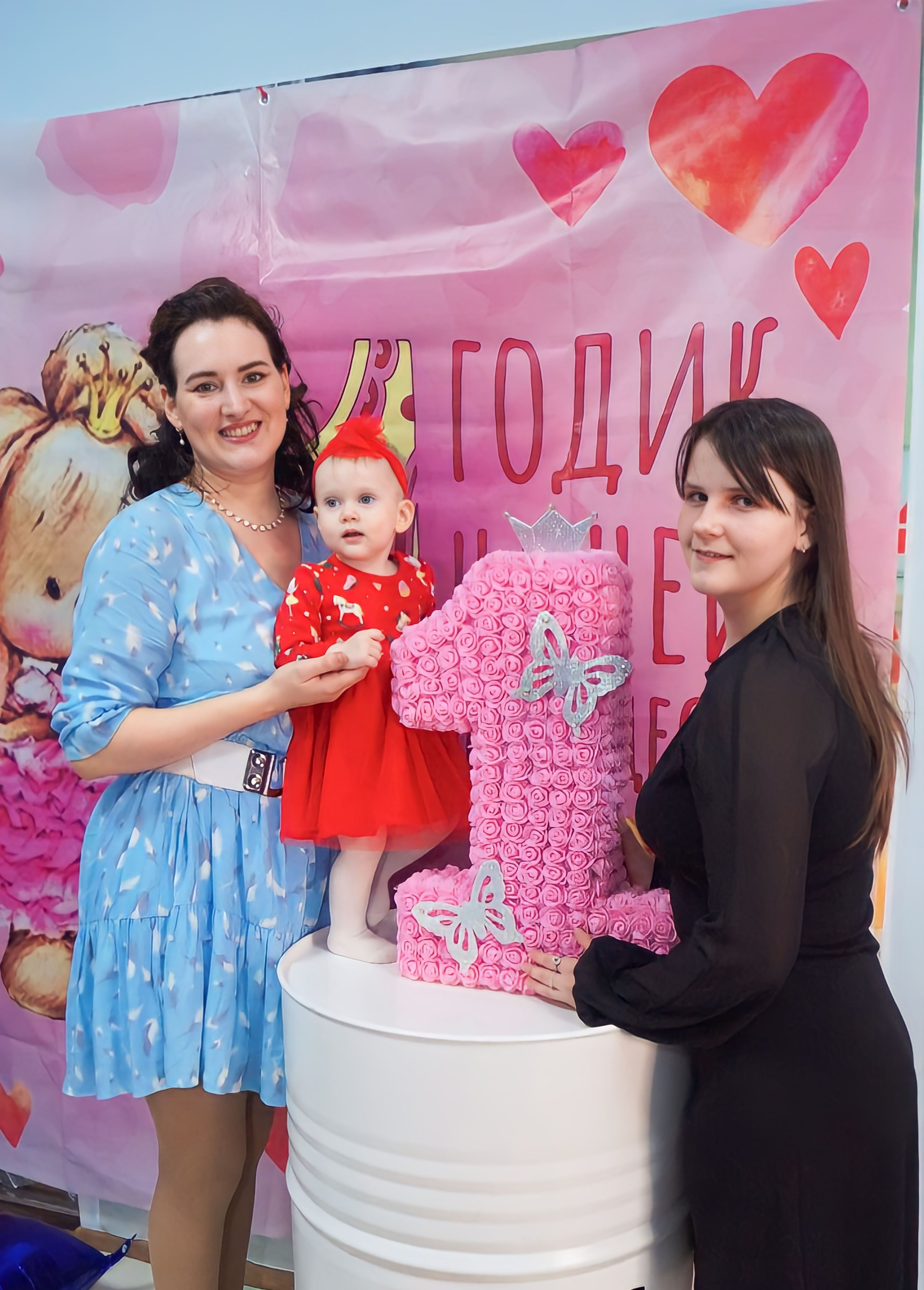 Годик малышке. Фотограф в Санкт-Петербурге