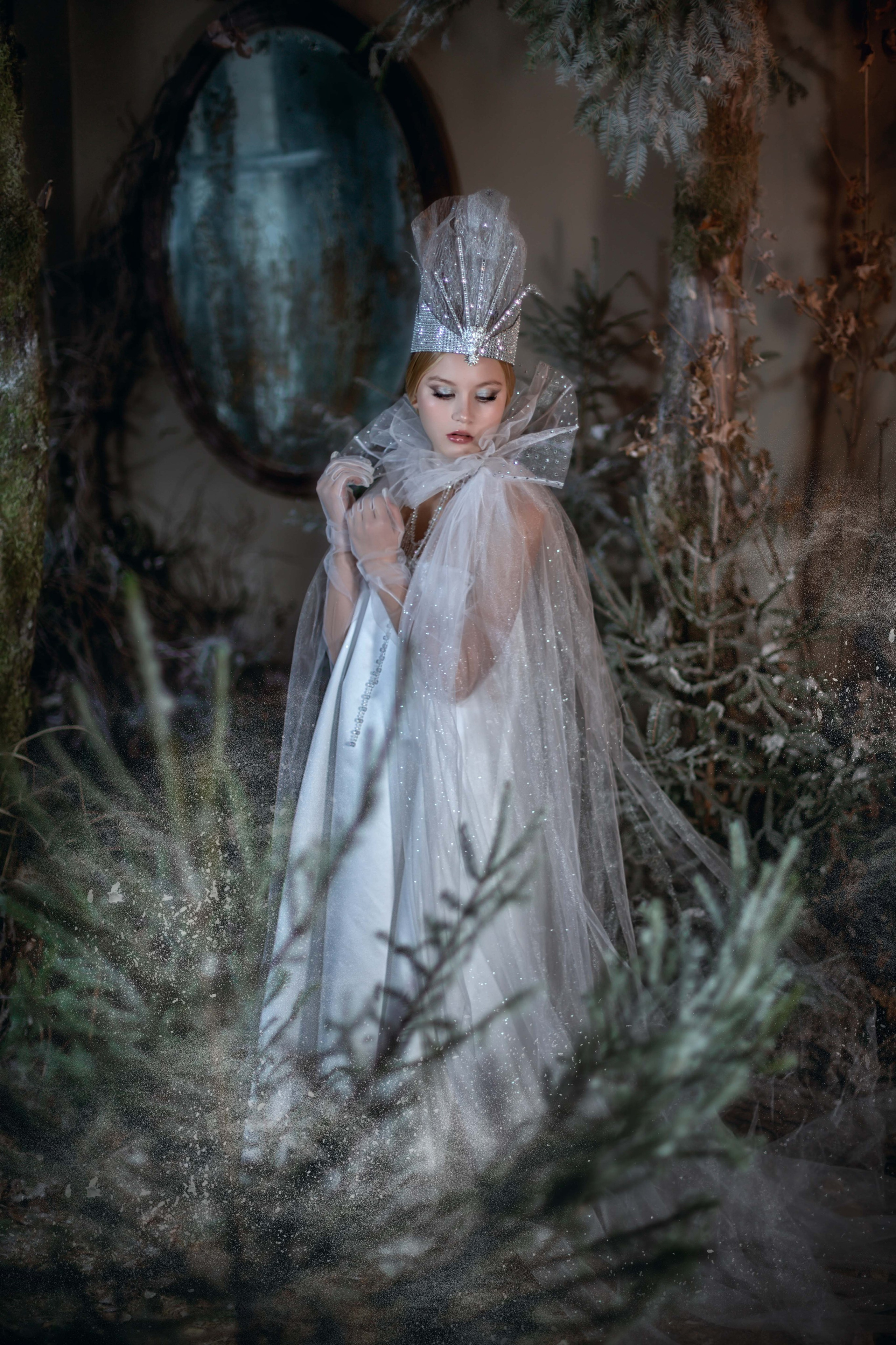 Снежная королева. Семейный и детский фотограф в Москве Ольга Кривенцова