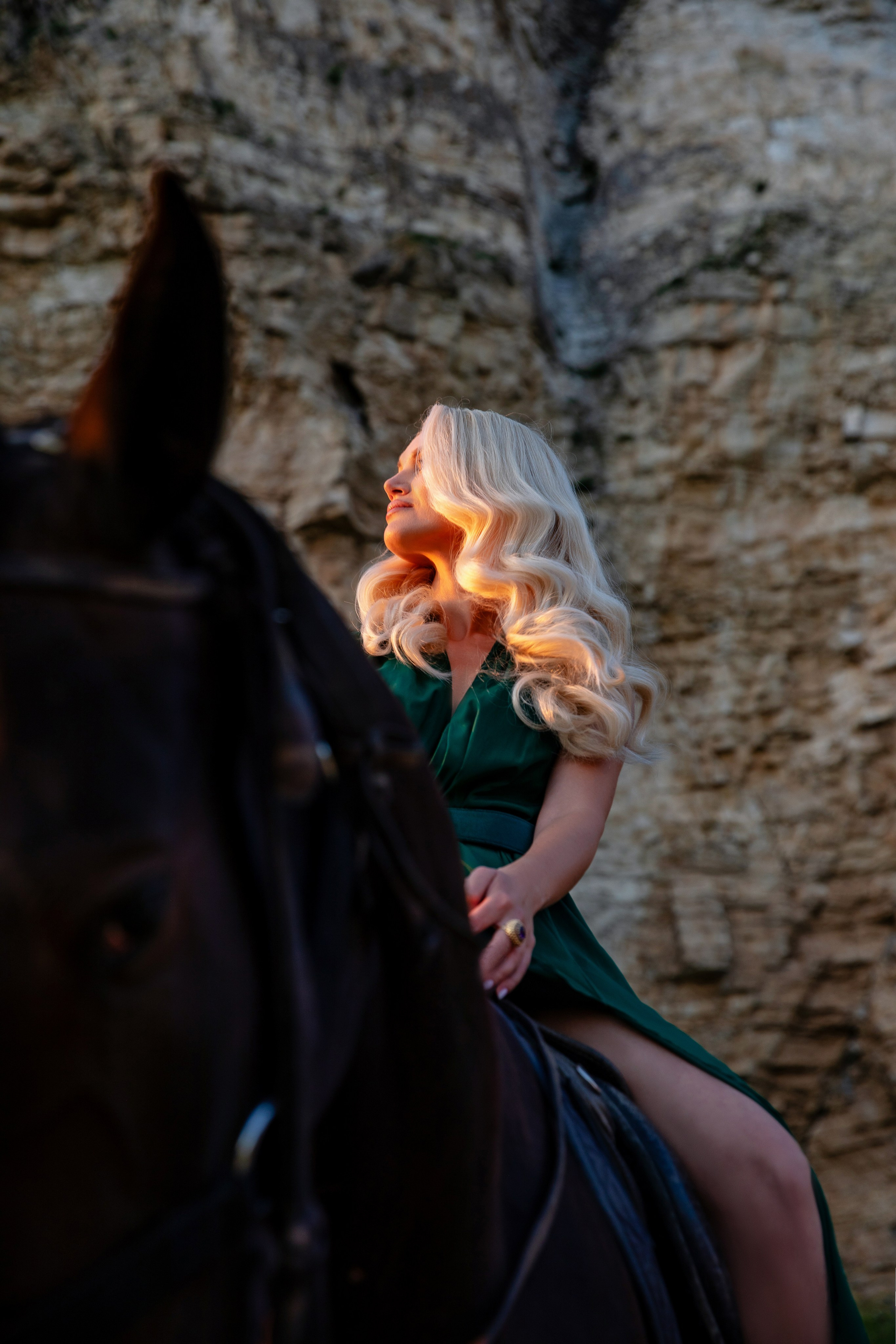 Фотосессия в конном клубе на лошадях. Фотограф в Кисловодске Юлия Федоренко