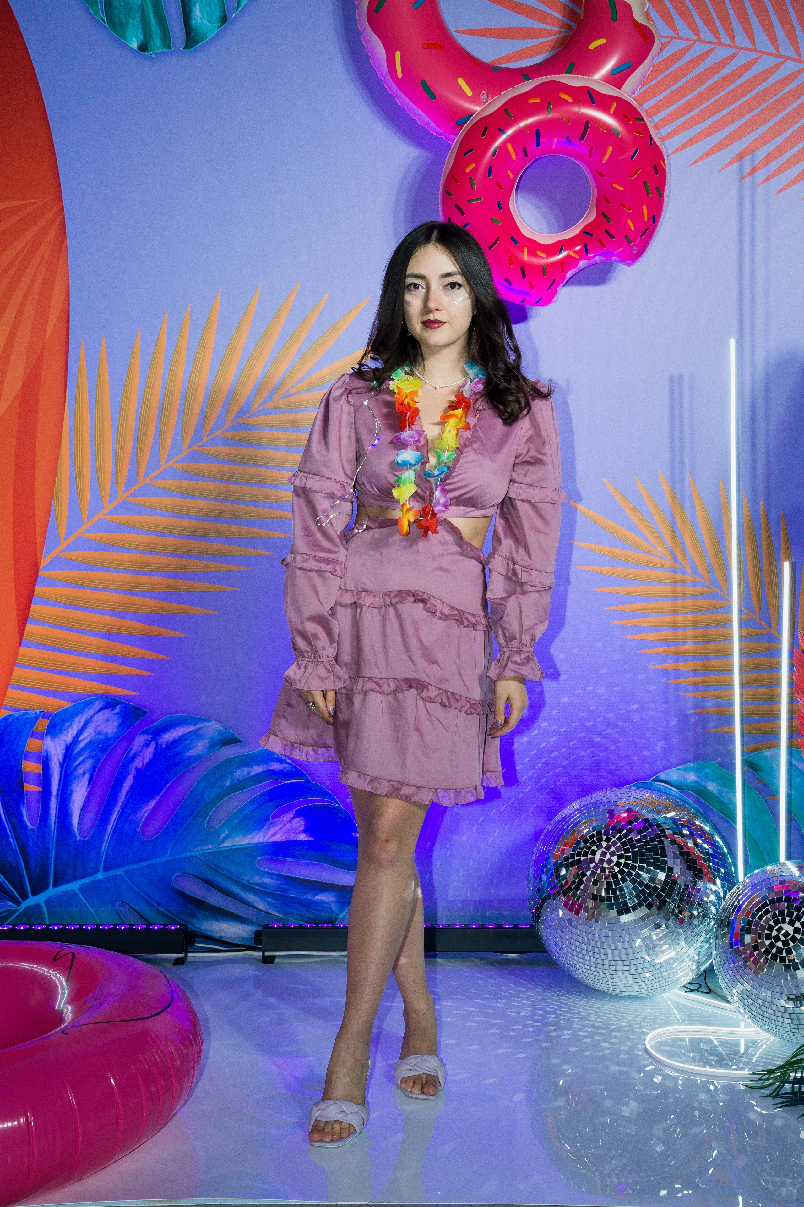 МТС корпоратив Гавайская вечеринка. Фотограф