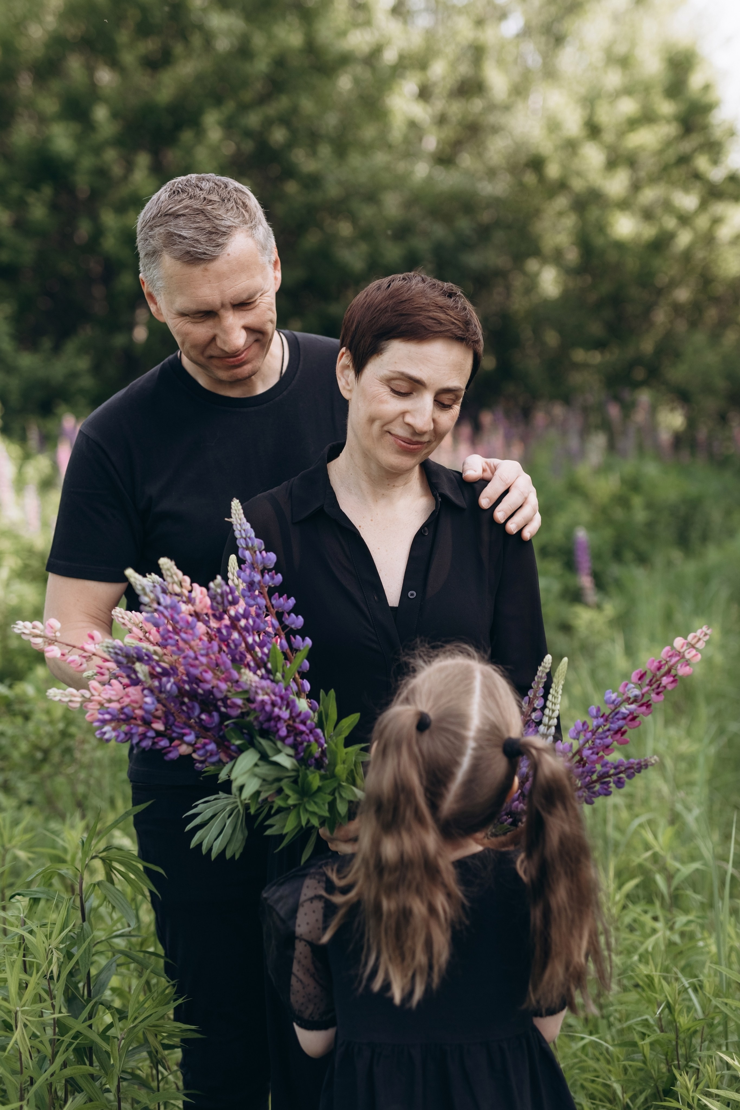 Паша, Женя, Маша. Фотограф Людмила Оюн