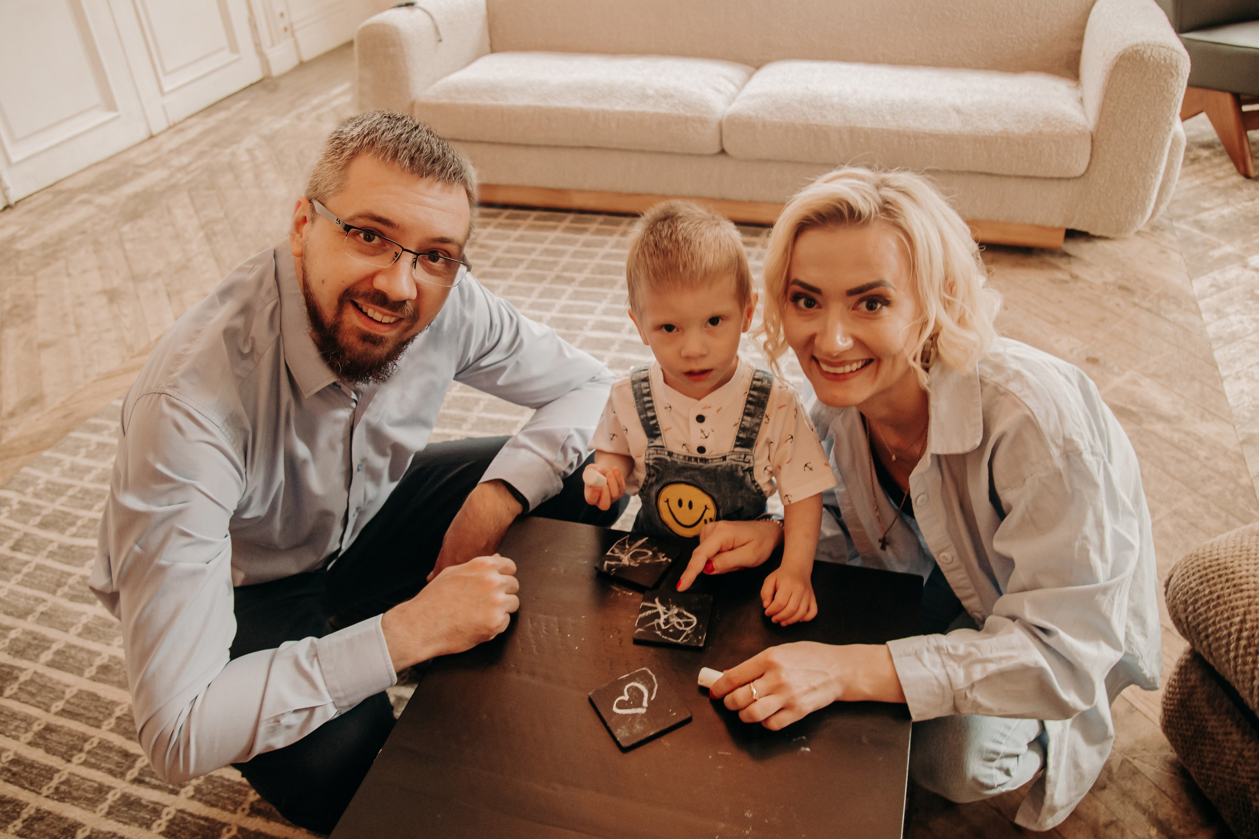 Ваня с мамой и папой. Фотограф вашей улыбки. Москва