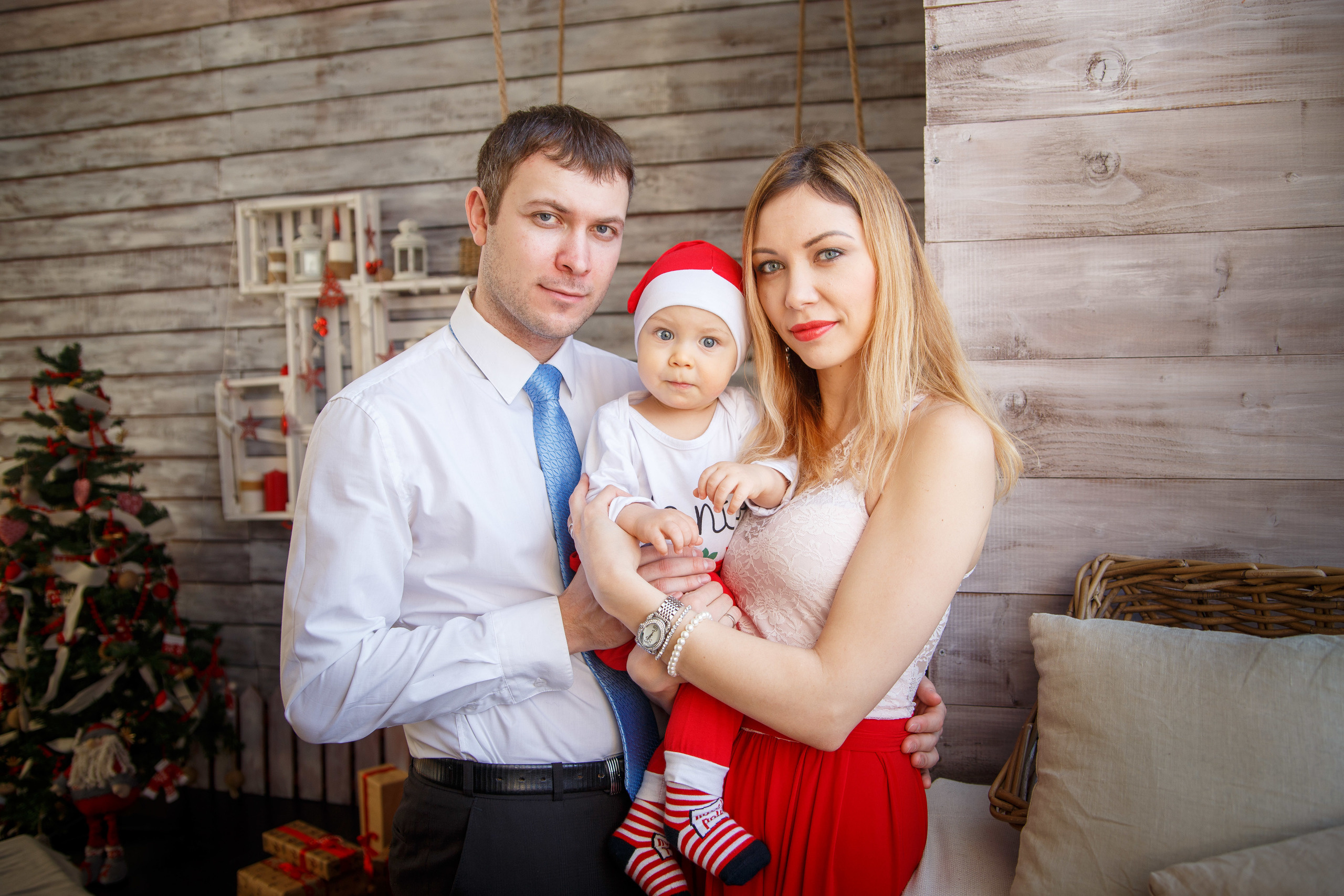 Новогодние фотосессии в интерьерной студии. Фотограф в Москве Валентина Чемерилова