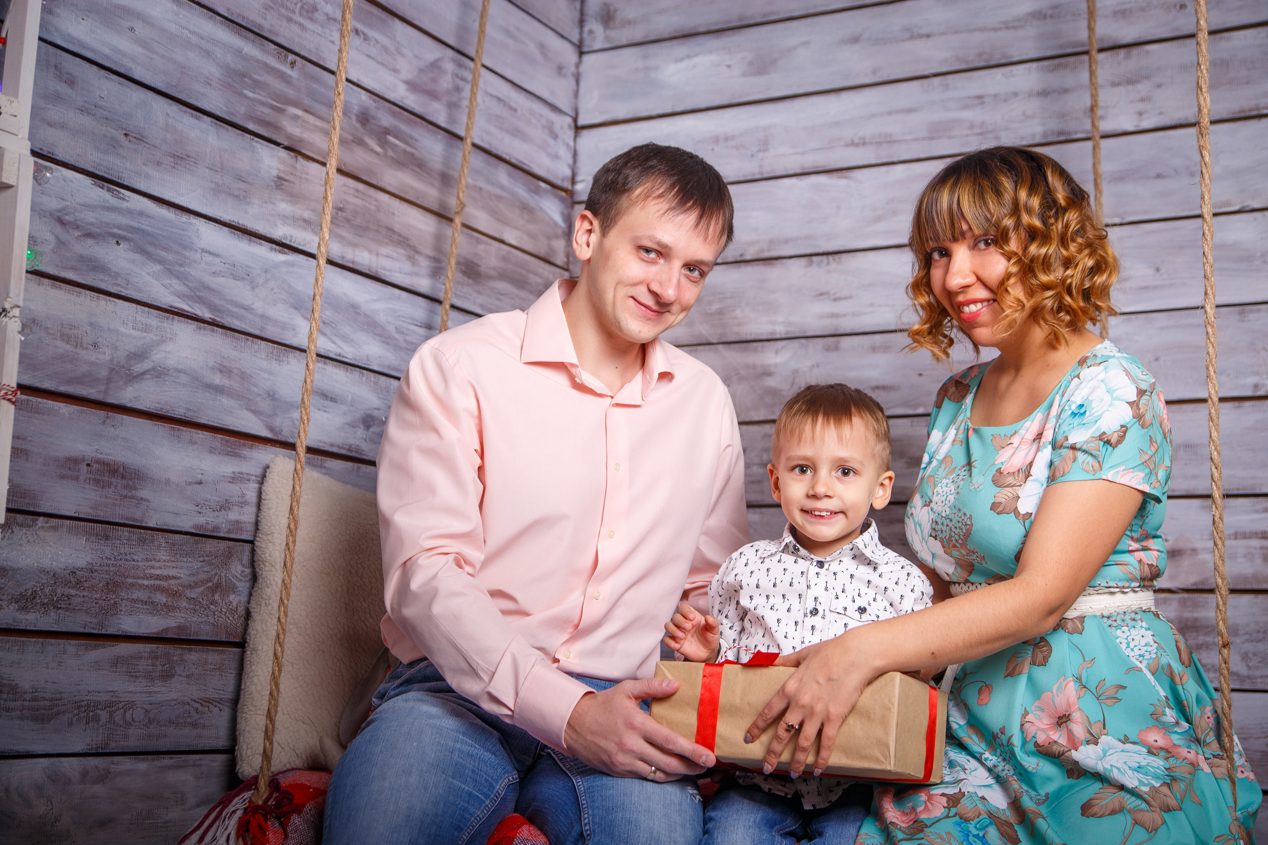 Новогодние фотосессии в интерьерной студии. Фотограф в Москве Валентина Чемерилова