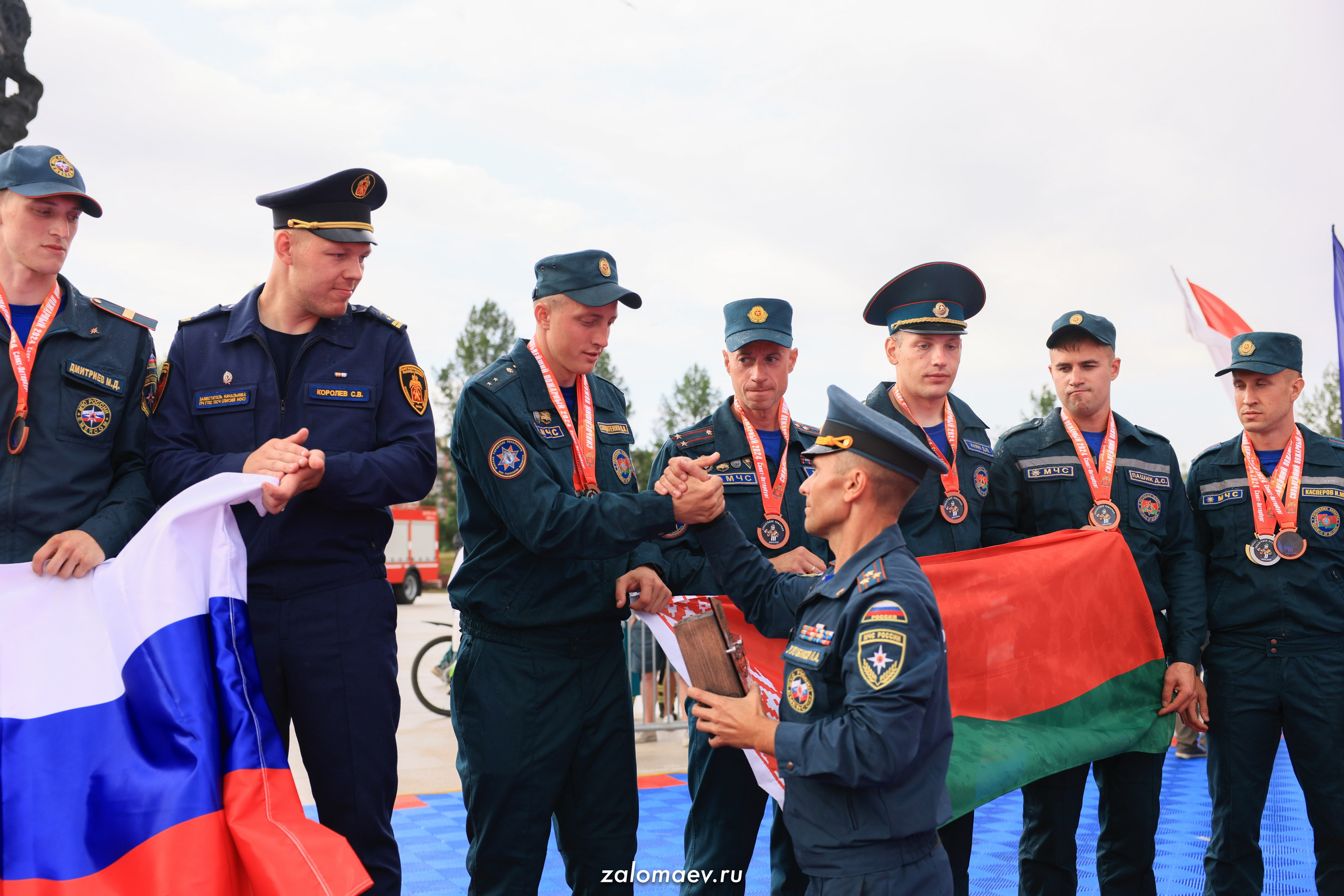 Сильнейший пожарный. Фотограф Александр Заломаев
