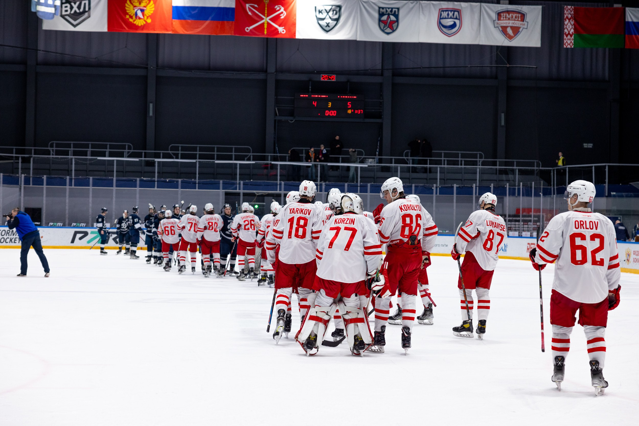 МХК Динамо — МХК Спартак. Фотограф Александр Заломаев