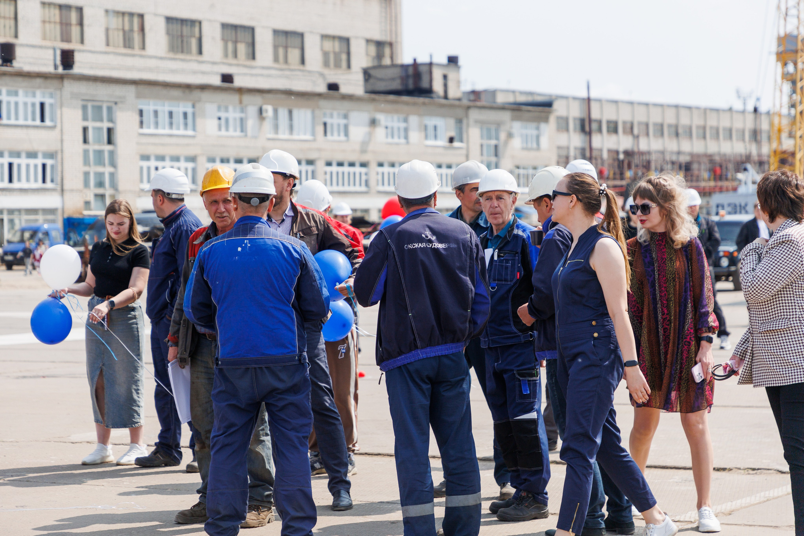 Окская судоверфь. Закладка киля. Фотограф городских и семейных событий Артем Карпухин