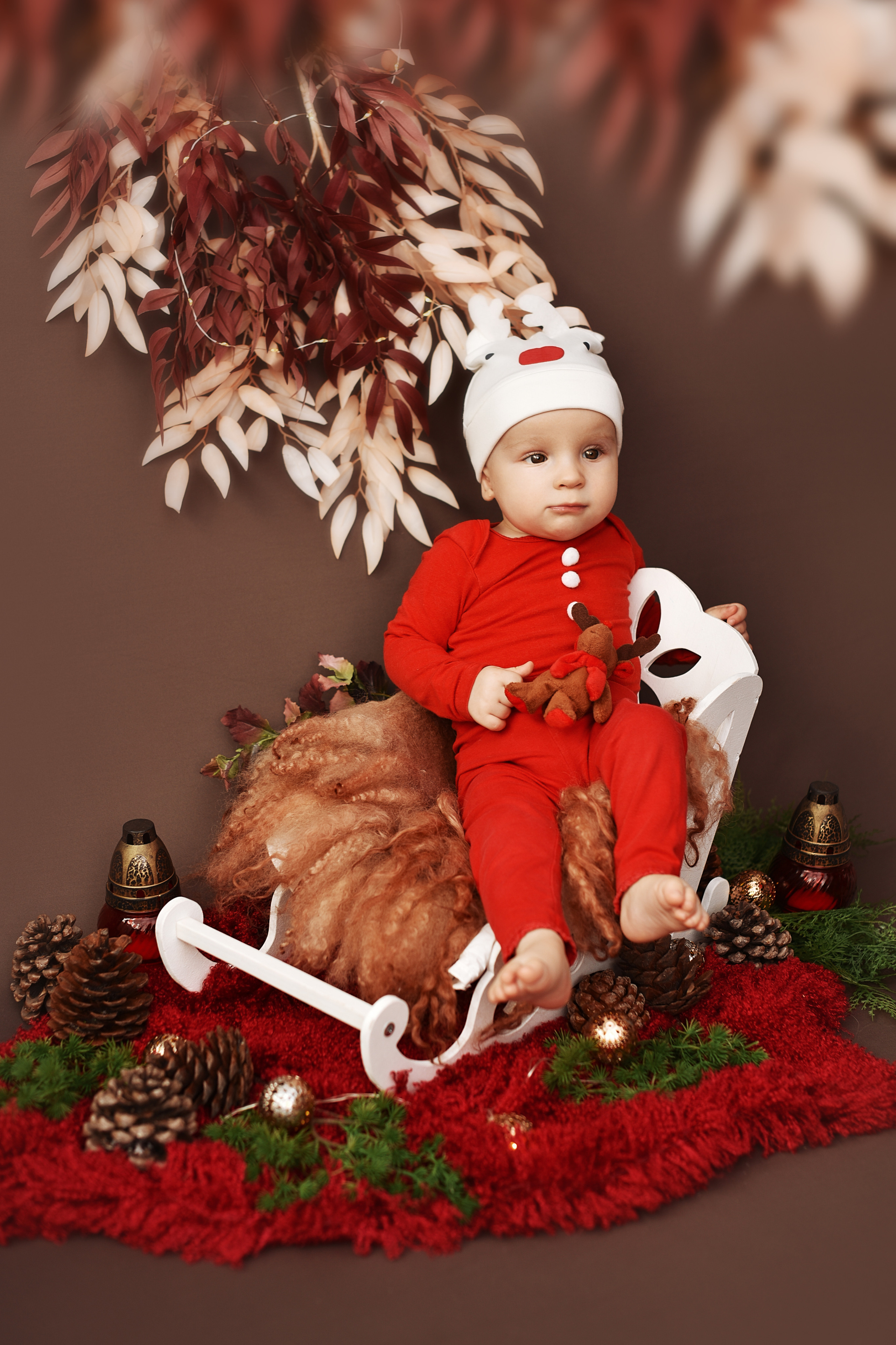 Тимур — 9 месяцев. Фотограф беременности и новорожденных малышей Анастасия Никитина