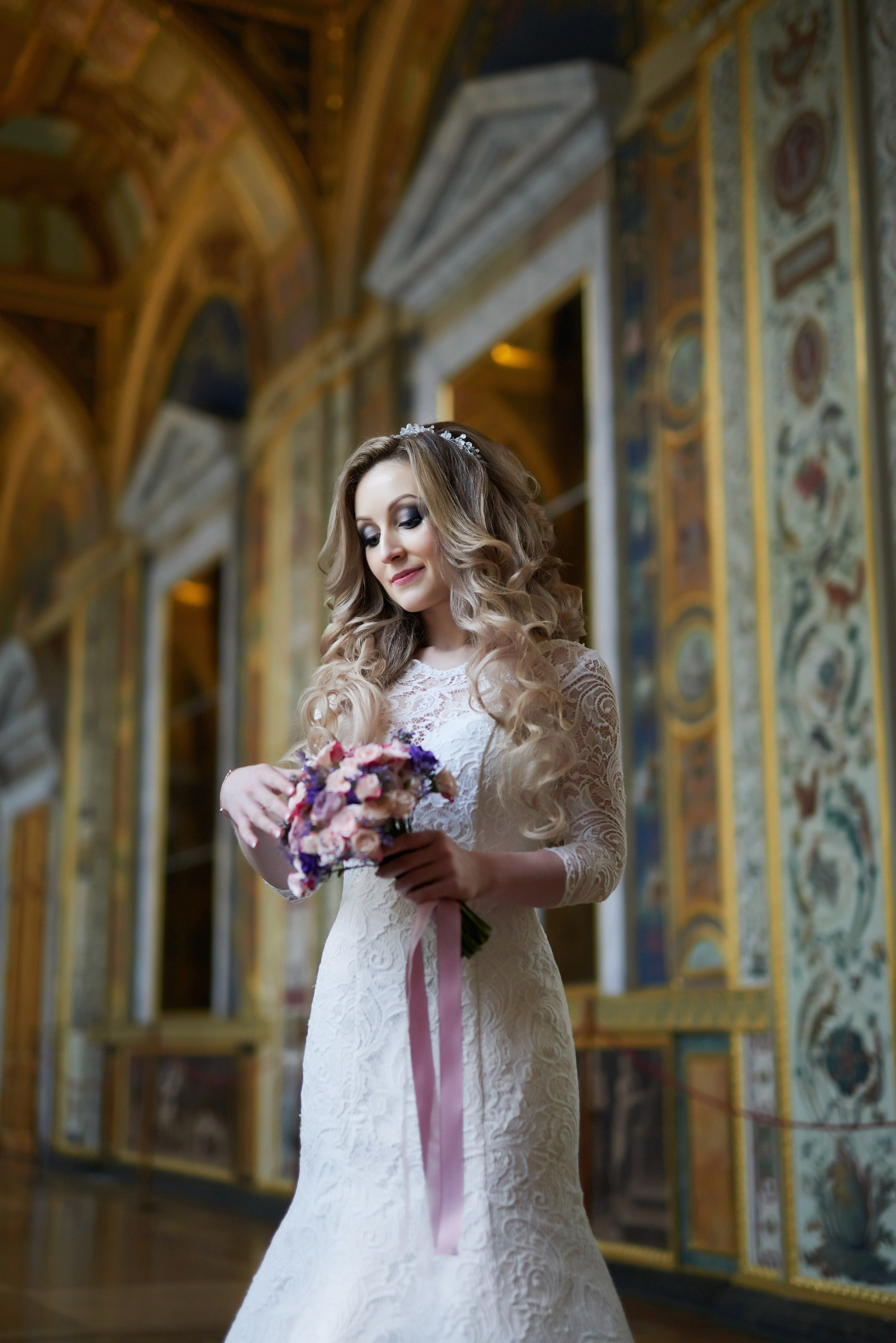 Илона и Андрей (фотосессия в ночном Эрмитаже). Портретный, семейный и свадебный фотограф в Санкт-Петербурге и в Пушкине Ширяев Денис