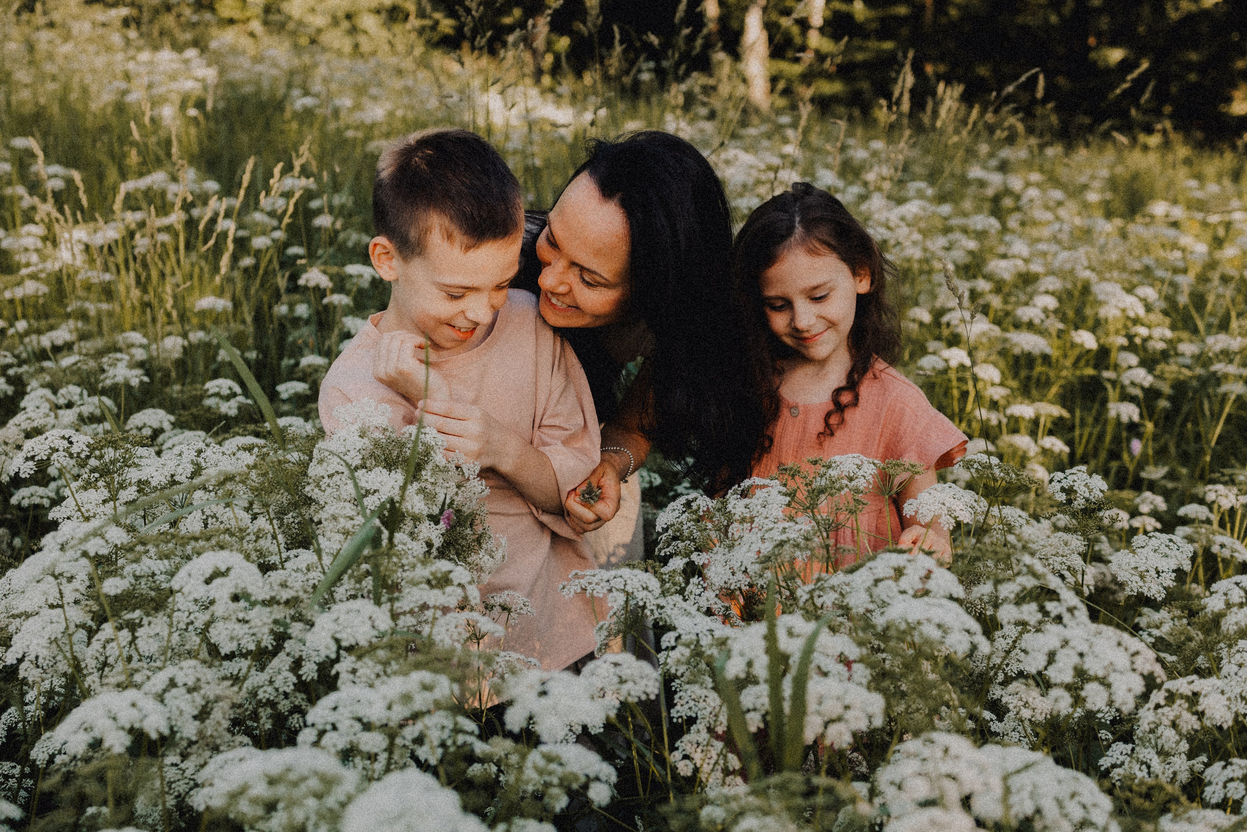 Илья, Катя, Ваня и Соня. Семейный фотограф Москва