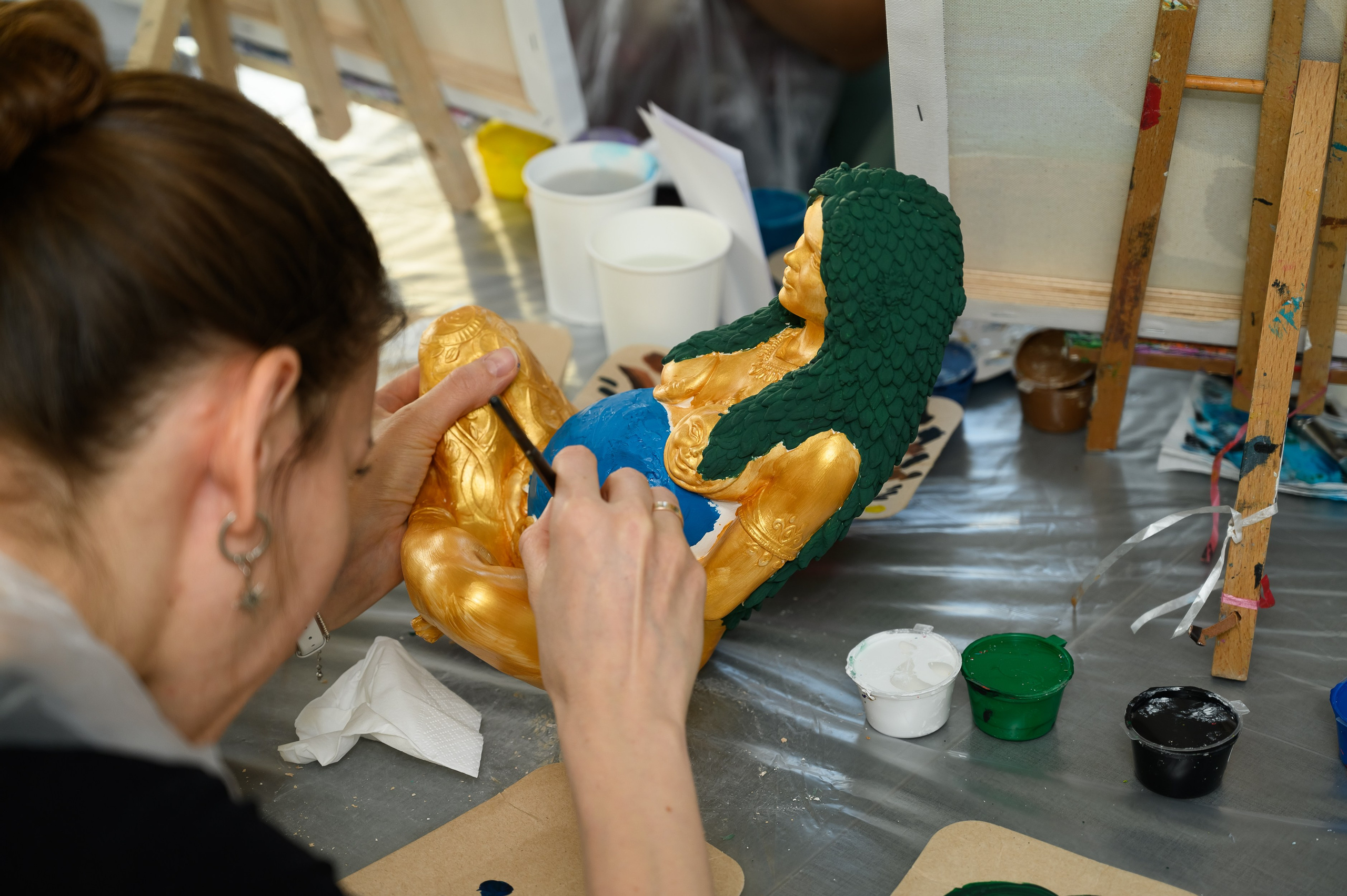 Репортажная съемка для творческой студии «Art_WOW»